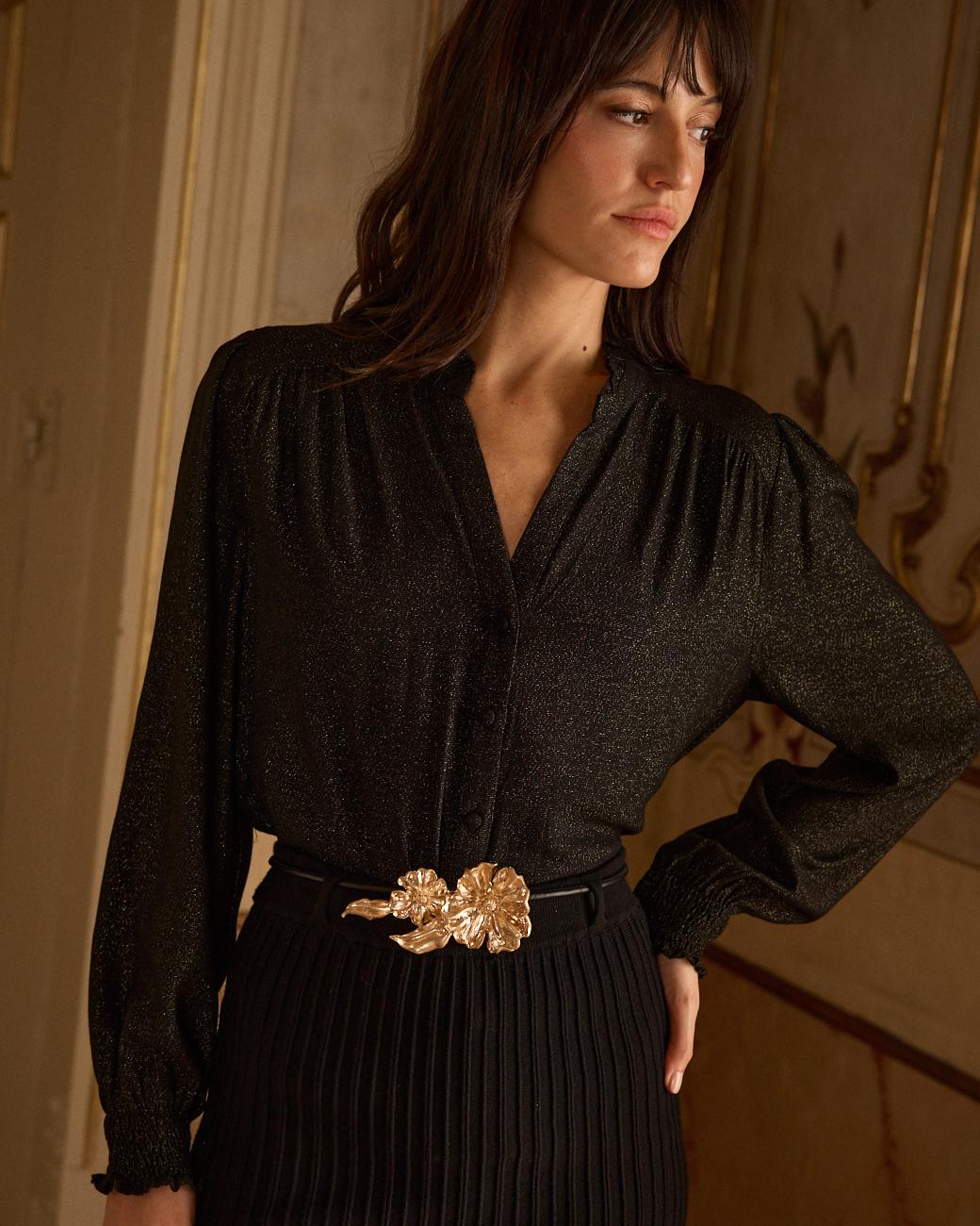 Lurex-Hemd Stella