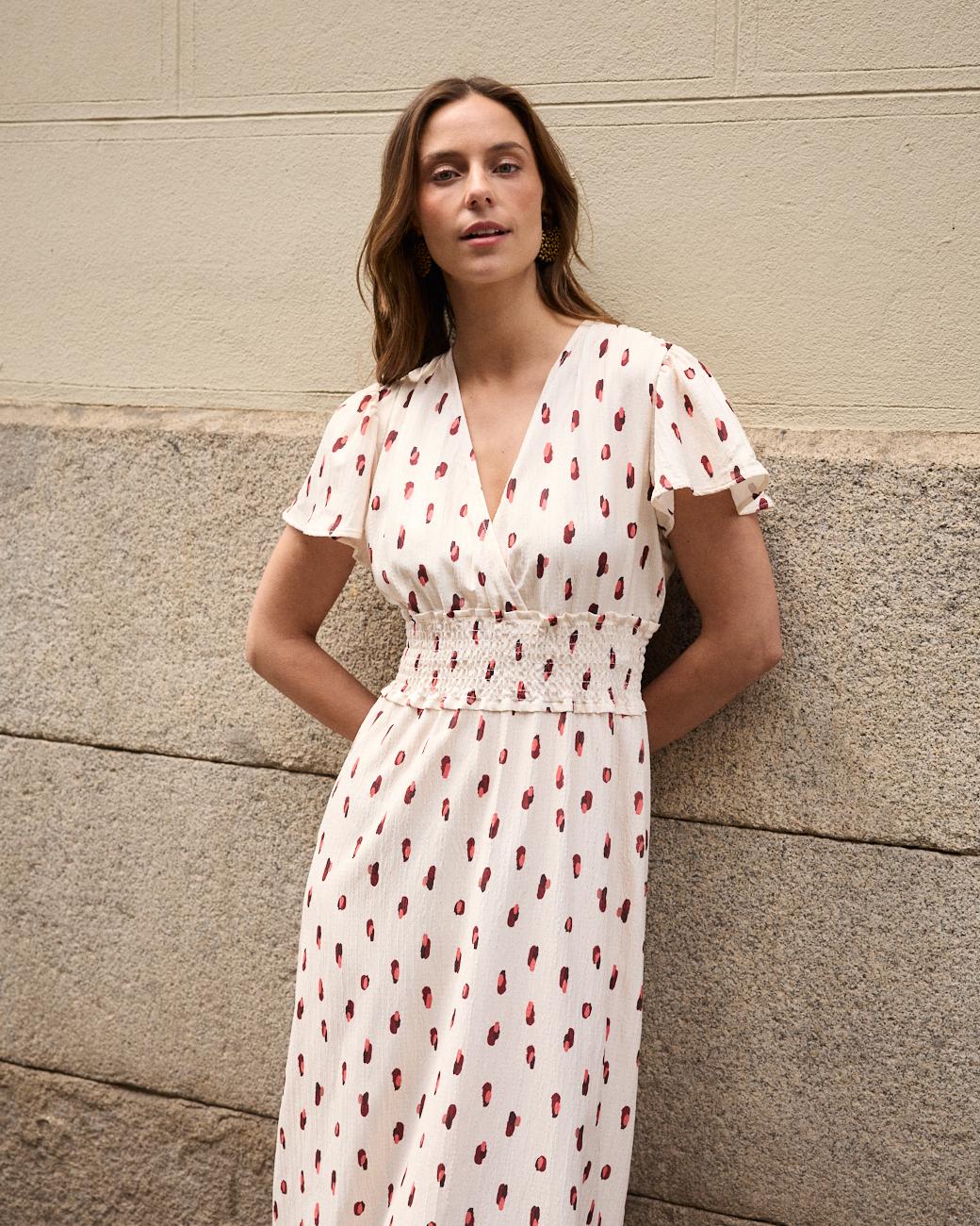 Beiges Kleid Sabela