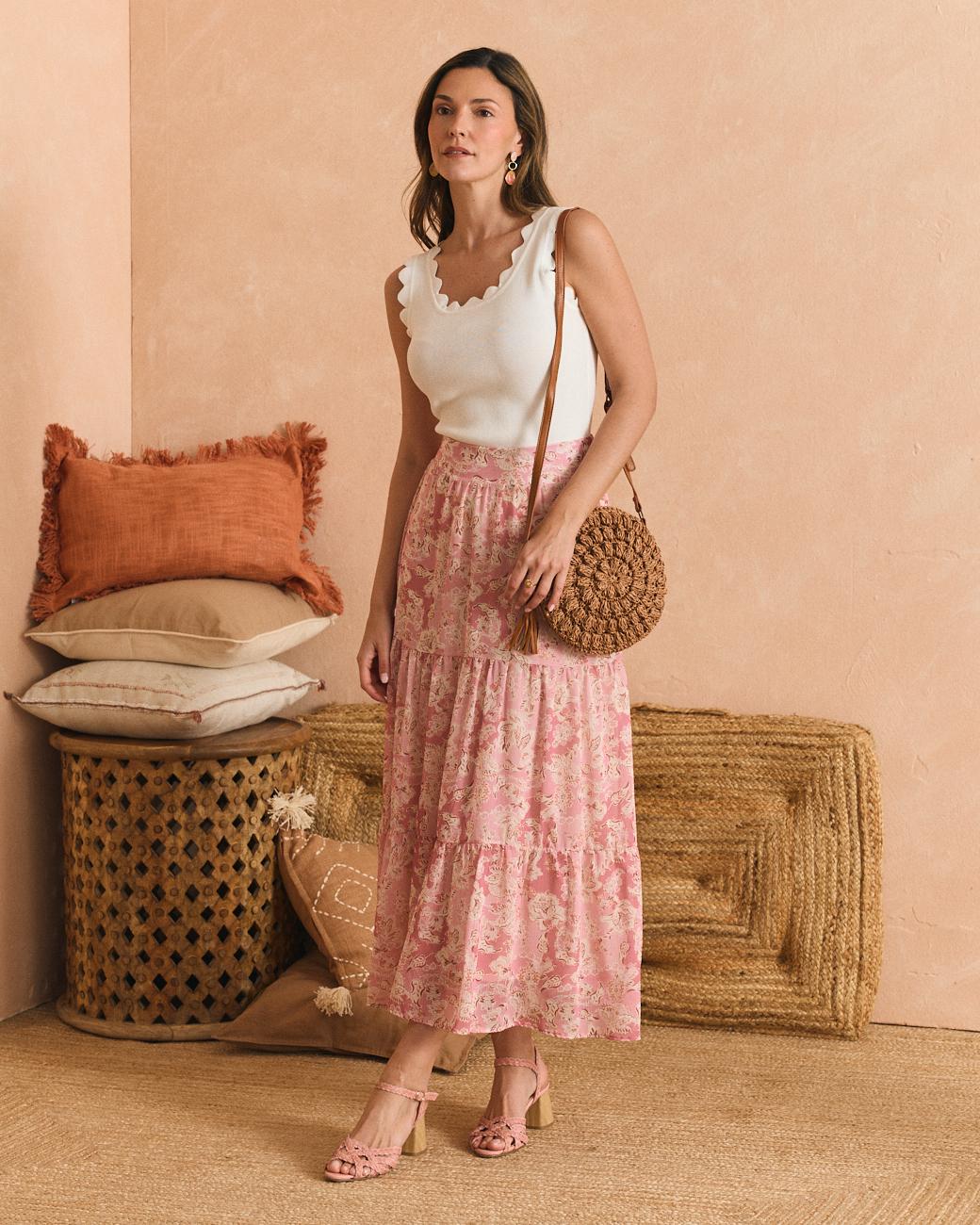 Raffia-Tasche Becca