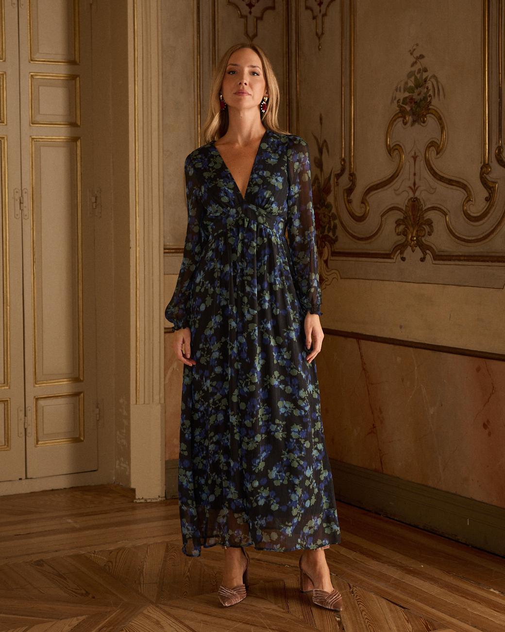 Bedrucktes Kleid Mari