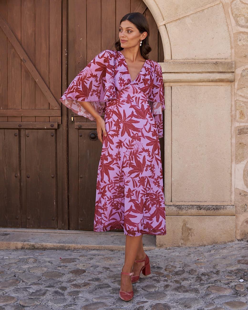 Cape Kleid Cinzi