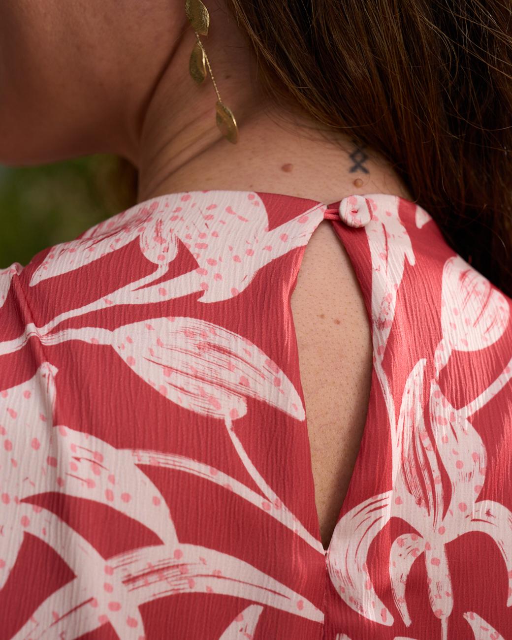 Bedrucktes Kleid Bárbara