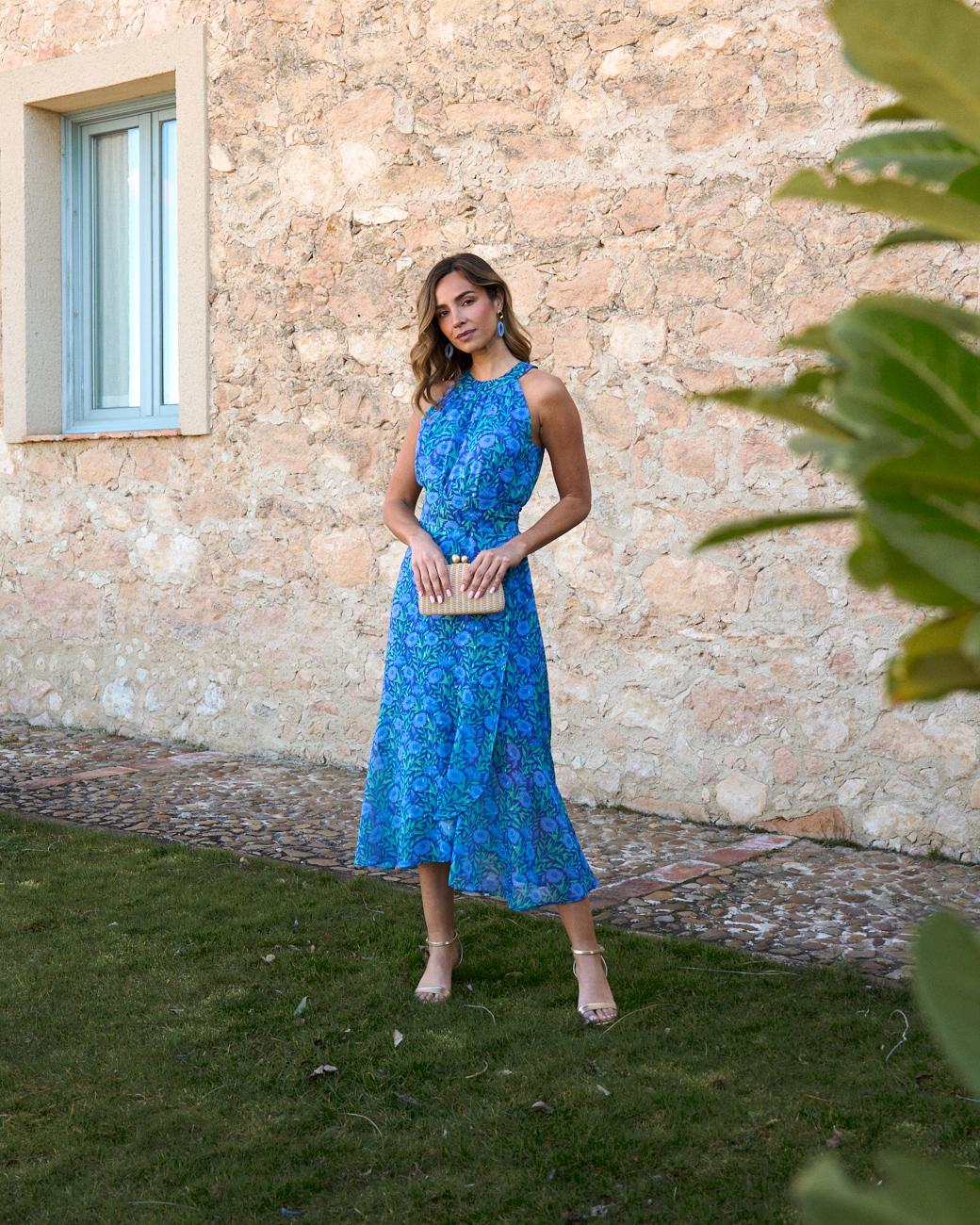 Bedrucktes Kleid Anais