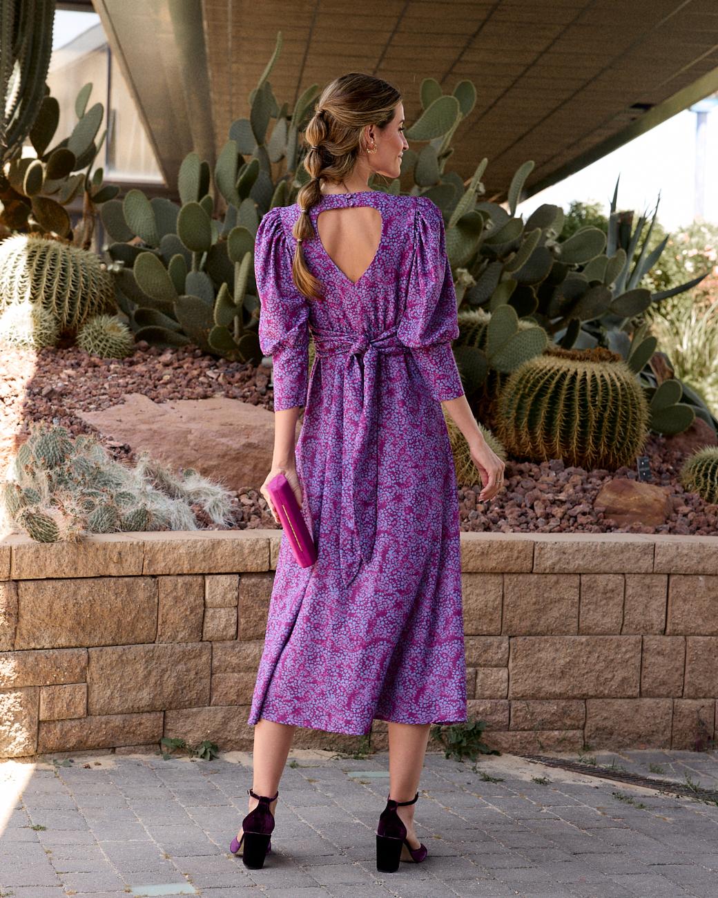 Lina bedrucktes Kleid