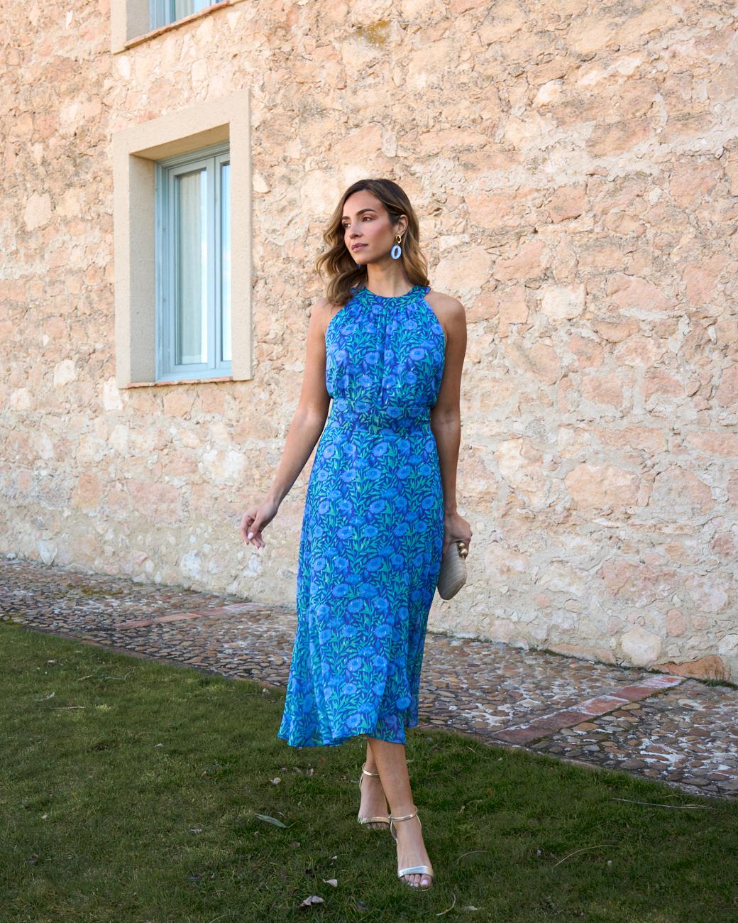 Bedrucktes Kleid Anais