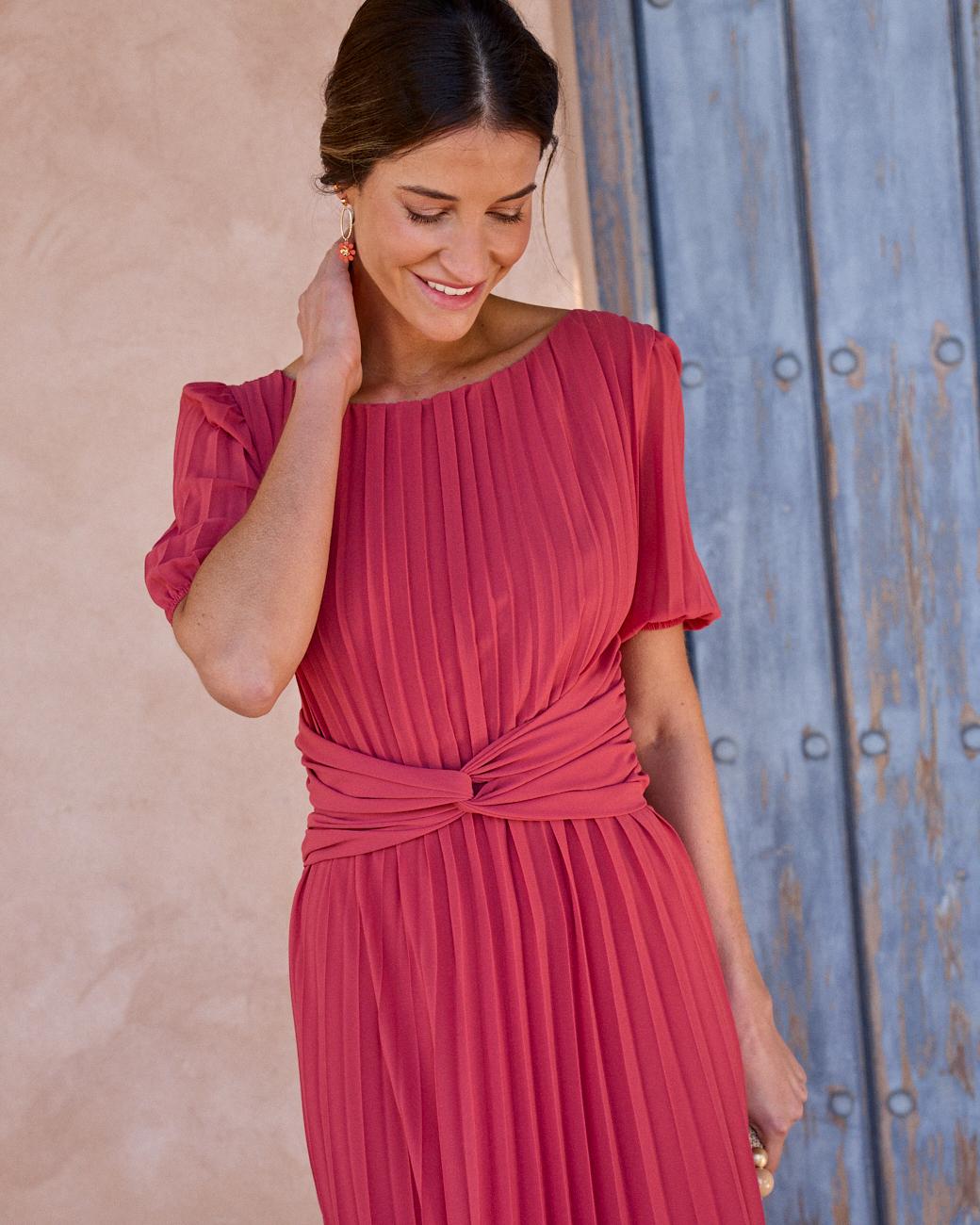 Plissiertes Kleid Candela