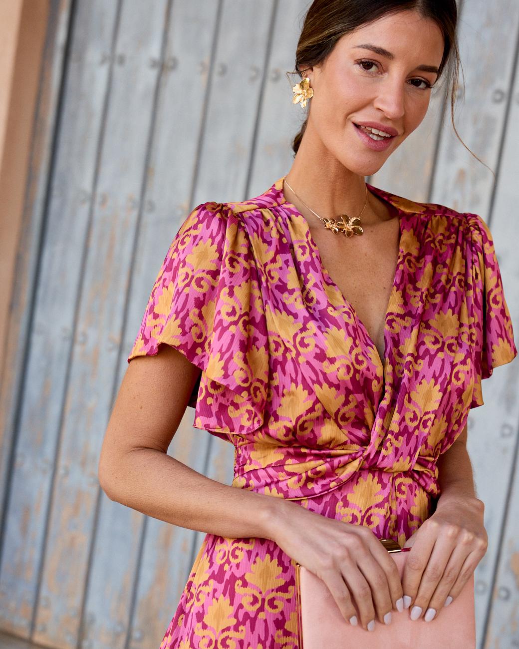 Kleid mit Ausschnitt Nicoletta