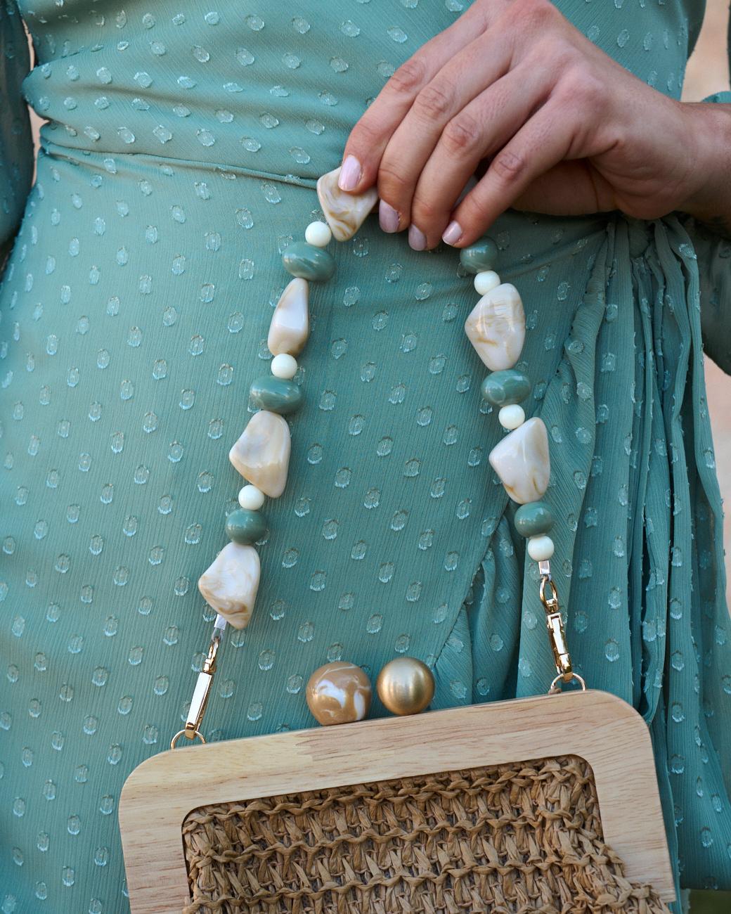 Casilda Raffia Tasche