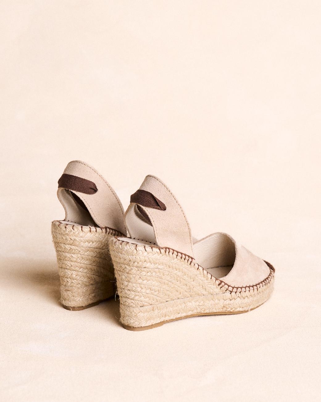 Bicolor-Espadrille Tami