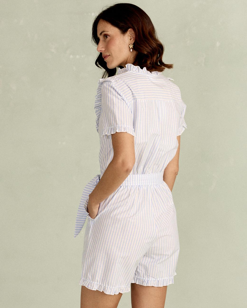 Gestreifter Overall Albi