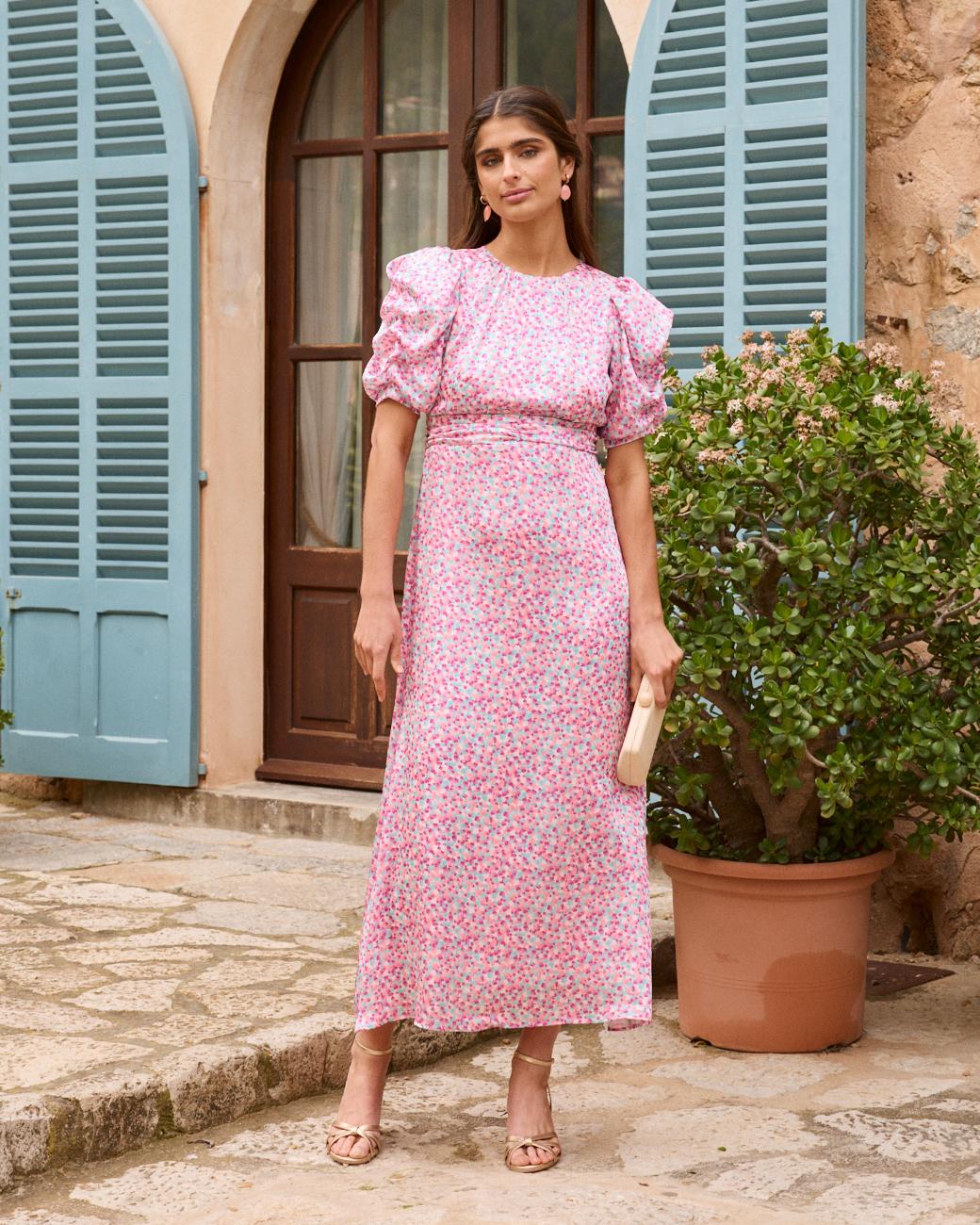 Kleid mit Ärmeln Flavie