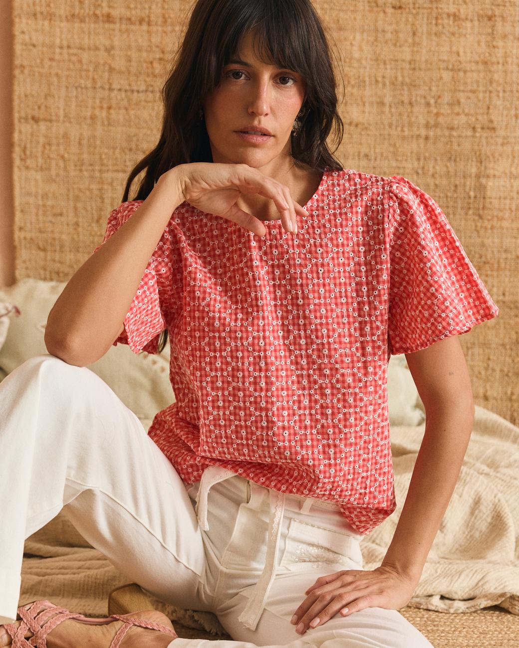 Bluse mit Ärmeln Paula