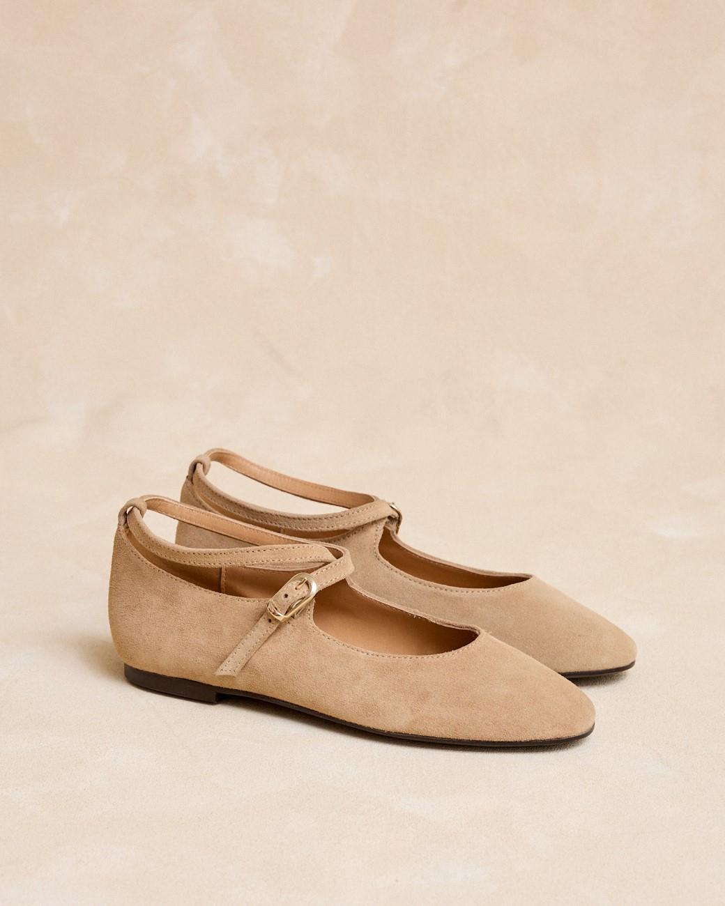 Ballerinas mit Schnalle Novina
