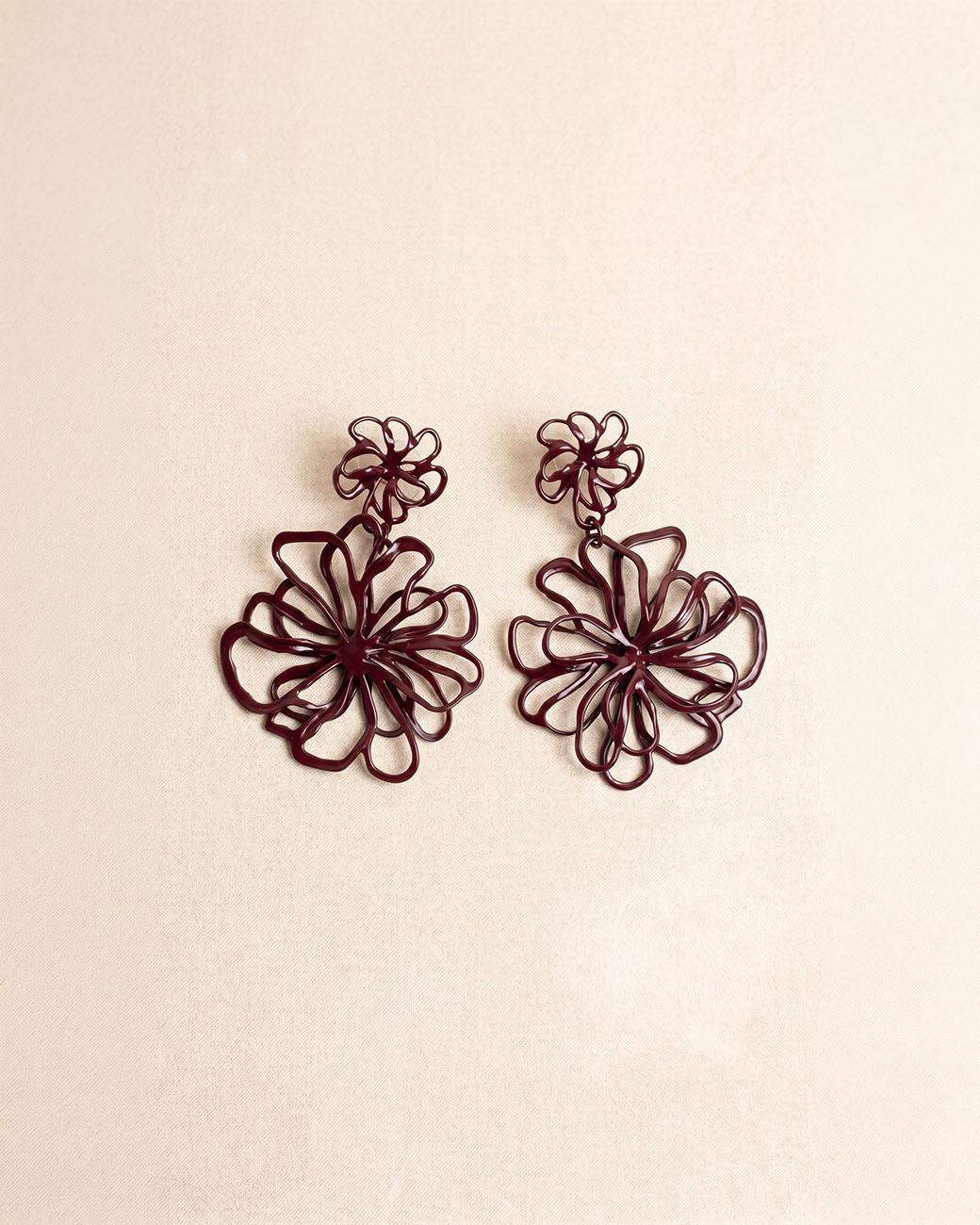 Blumenohrringe Celine