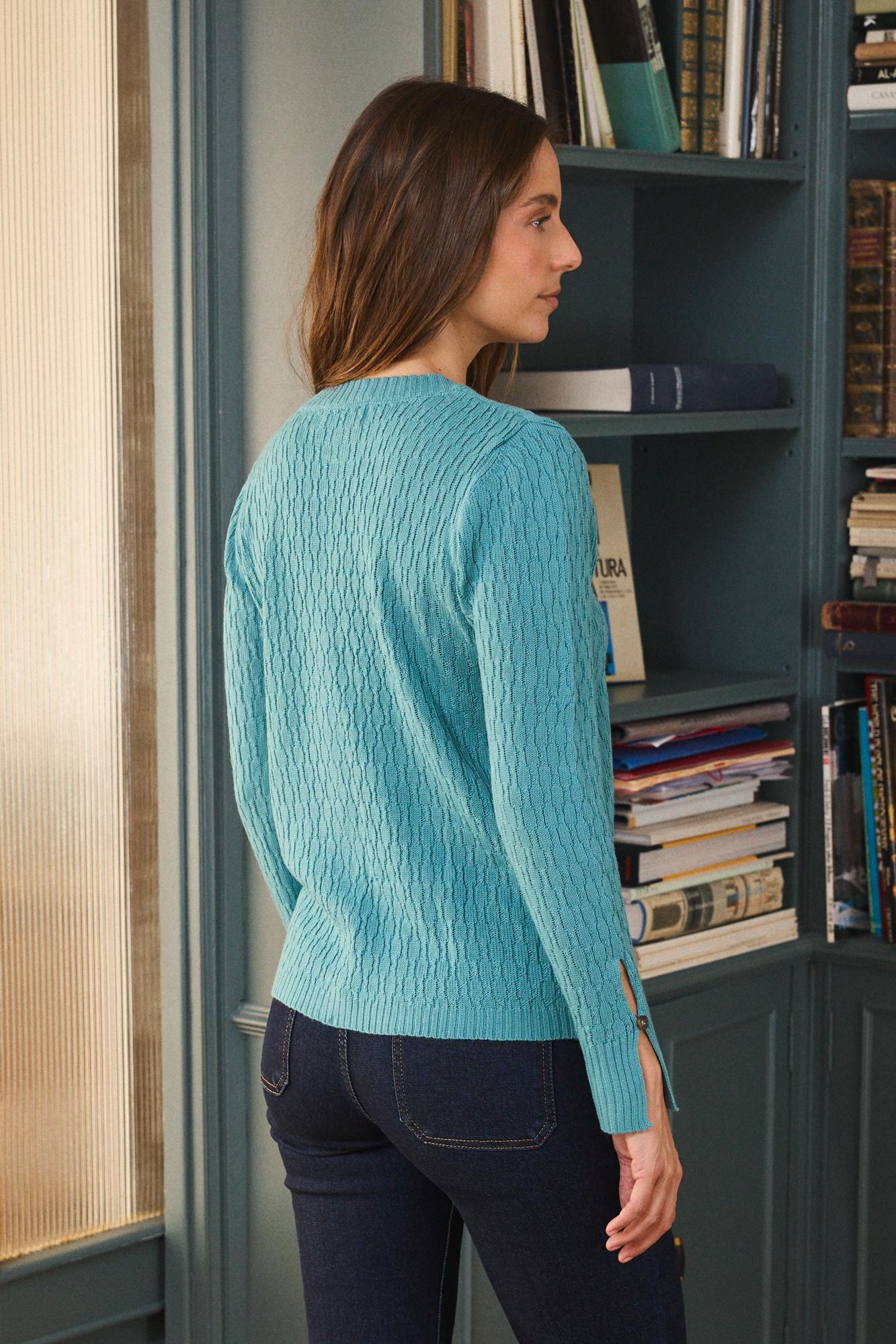 Glatter Cardigan Amaya