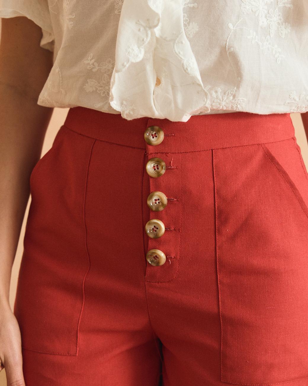 Leinen-Shorts Paola