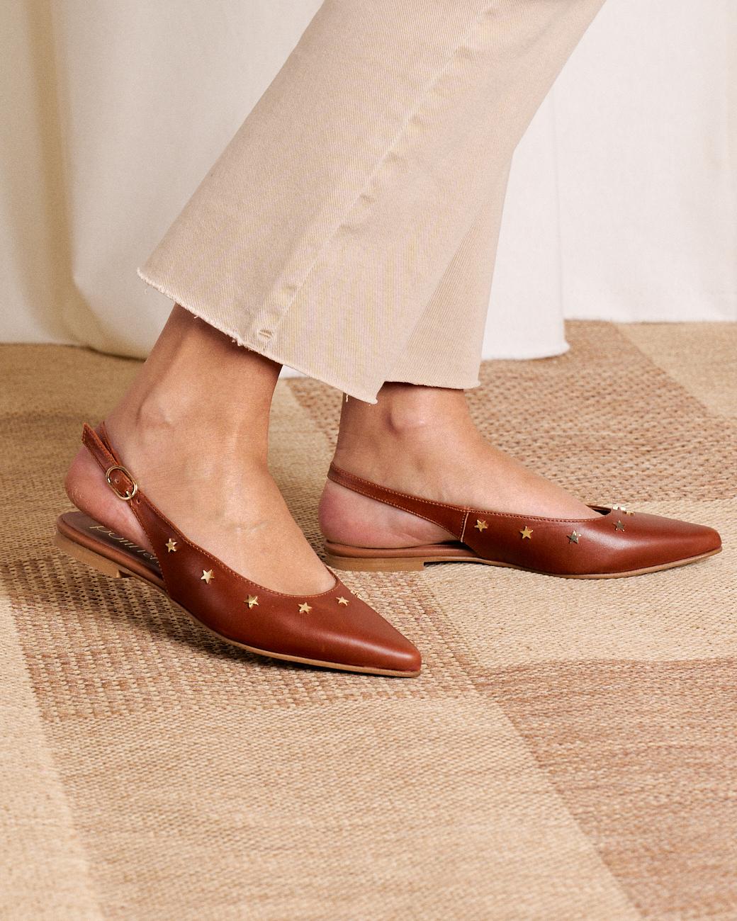 Schuh mit offenem Absatz Amira