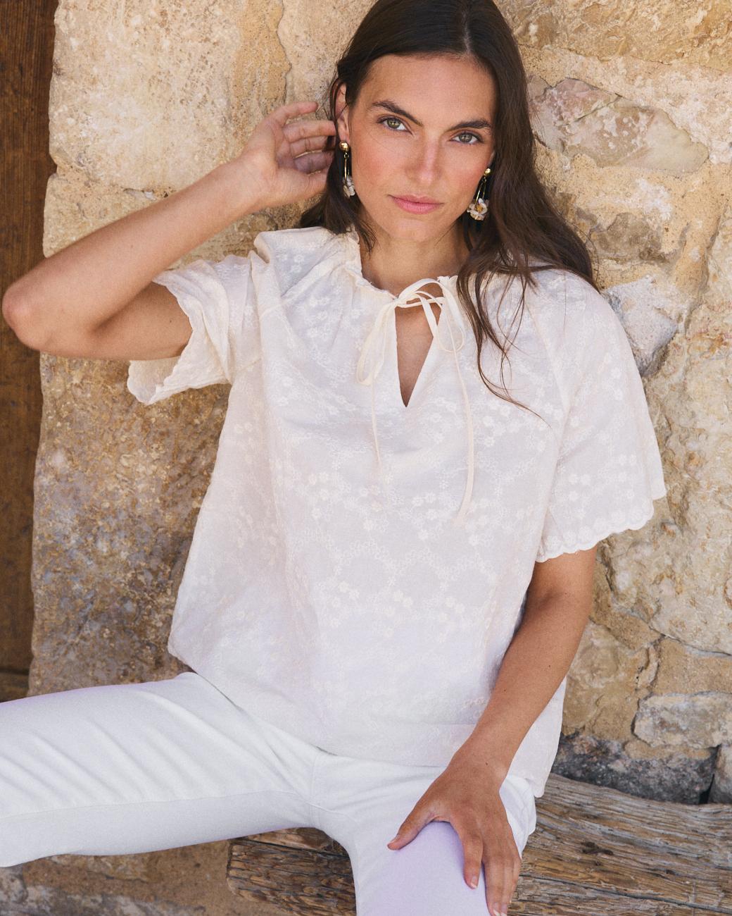 Bluse Plumetti Elana