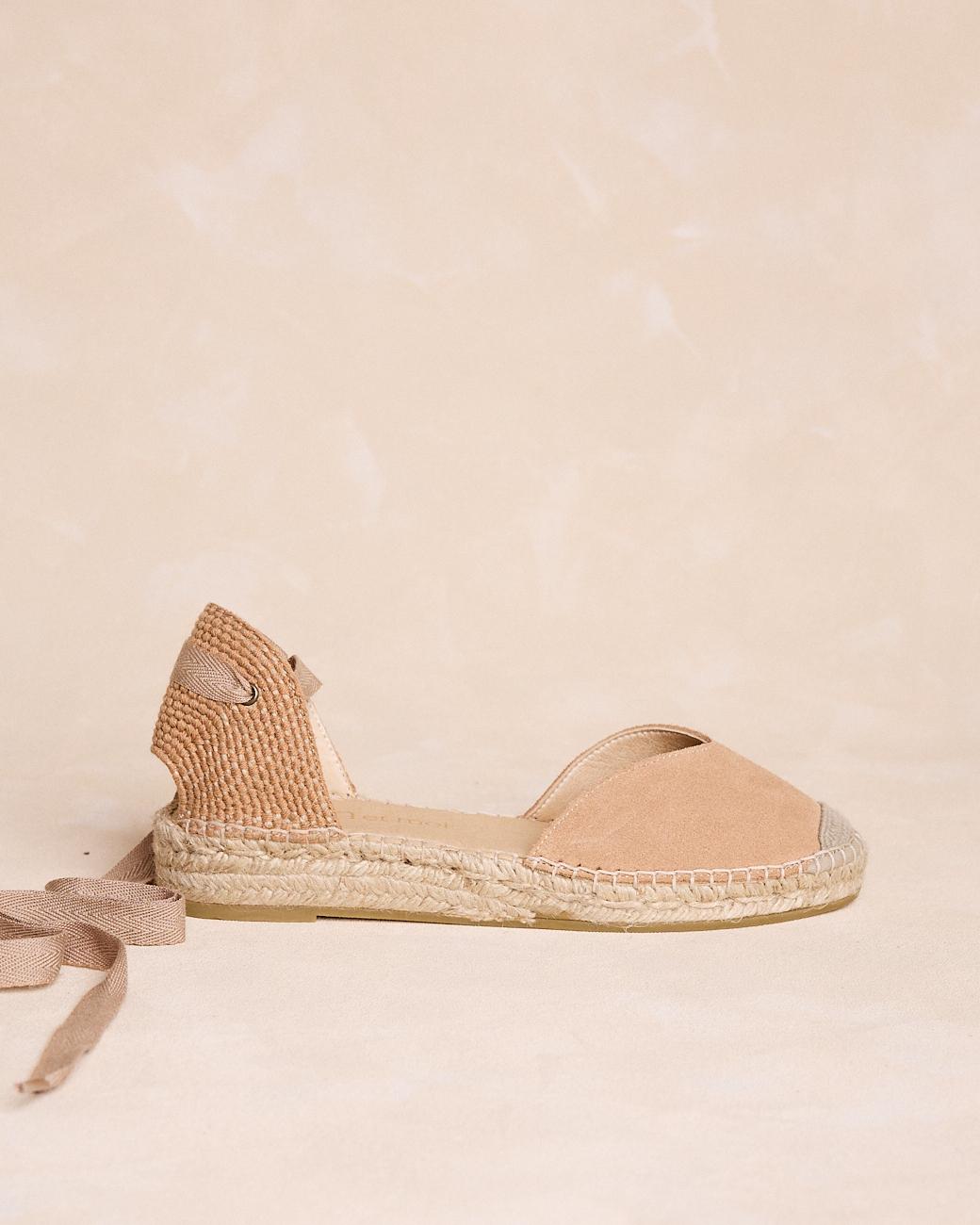 Espadrille mit Band Solène
