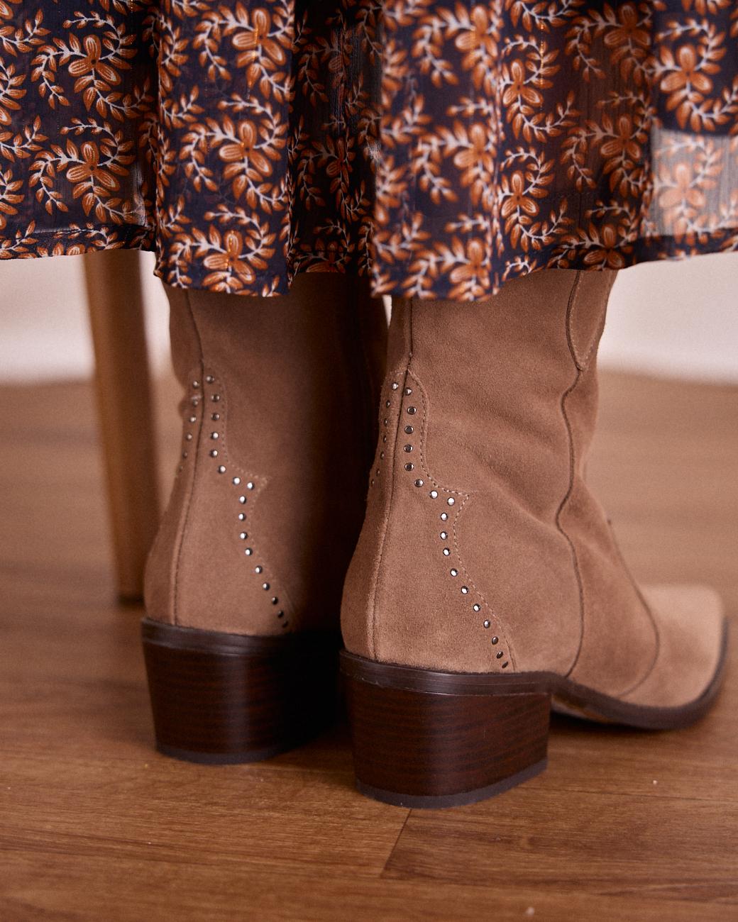 Stiefeletten mit Nieten Donata
