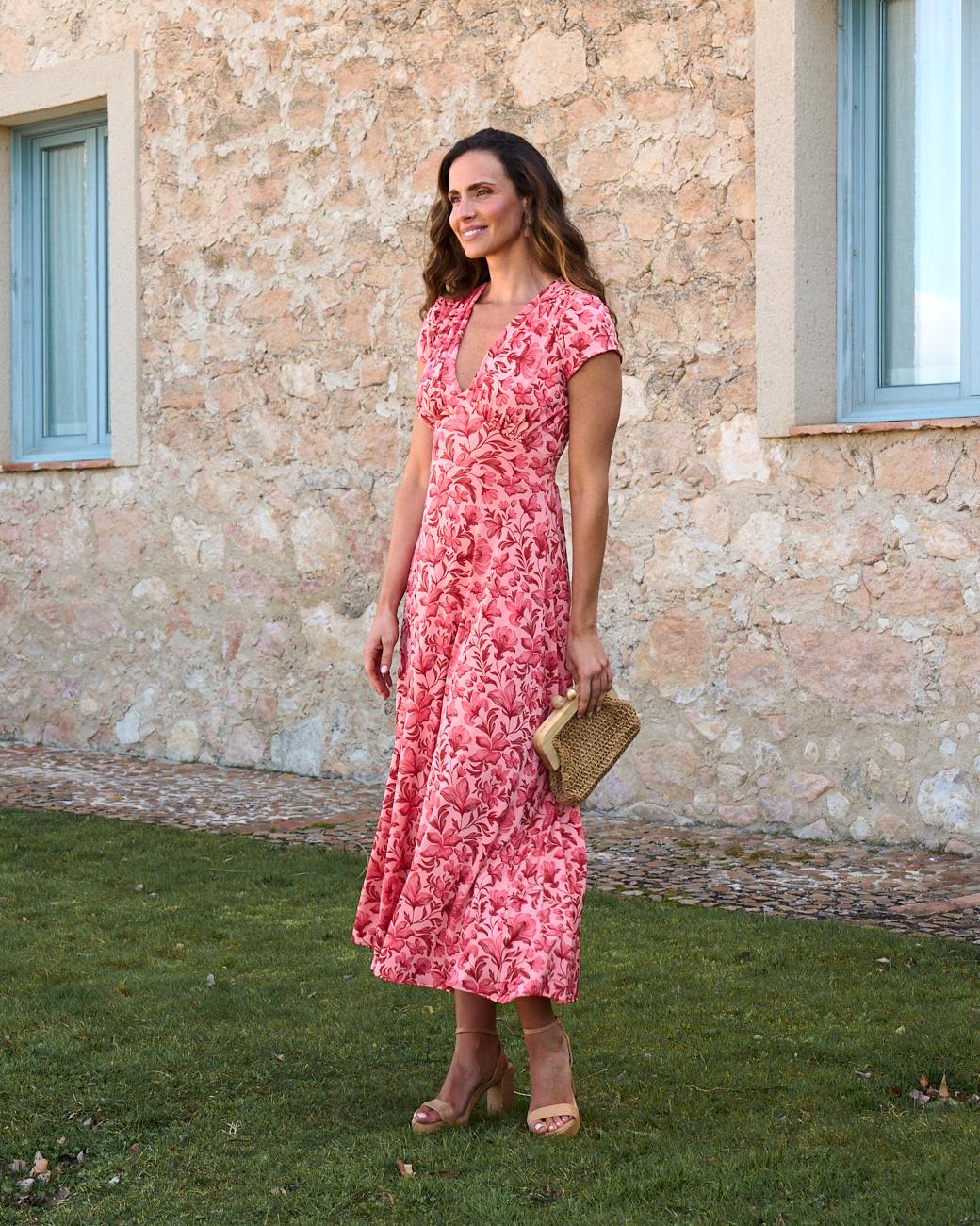 Kleid mit Blumenmuster Gabriela