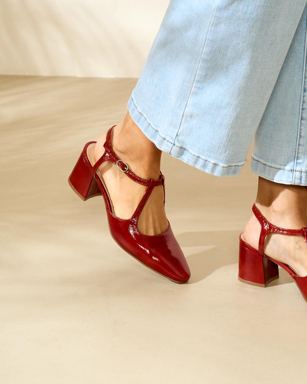 Schuh mit mittlerem Absatz Nia