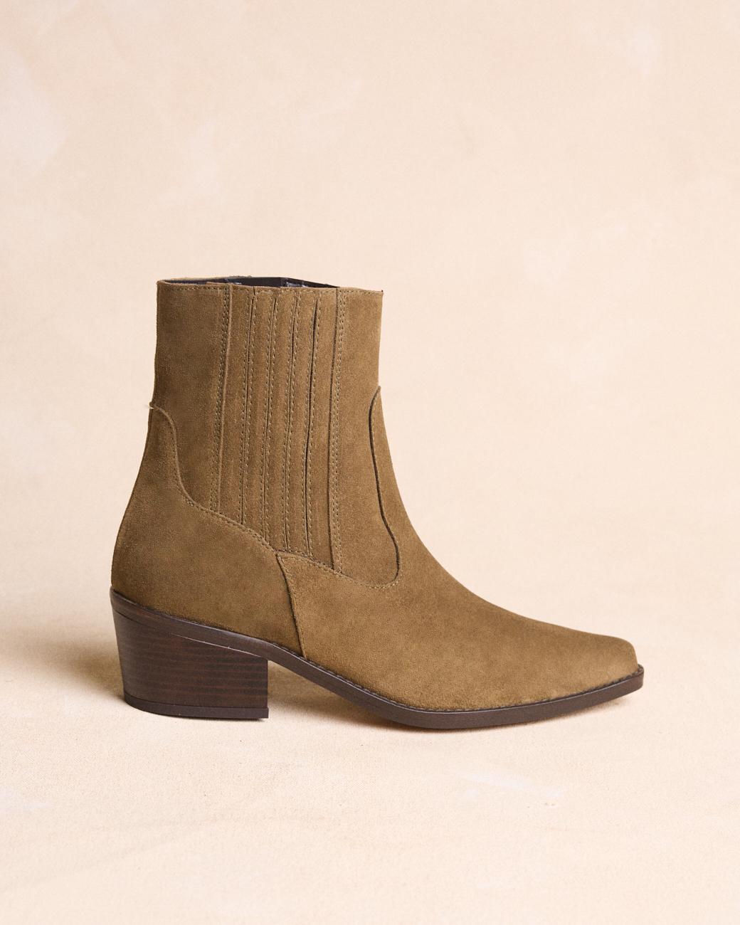Chelsea Stiefeletten mit Absatz