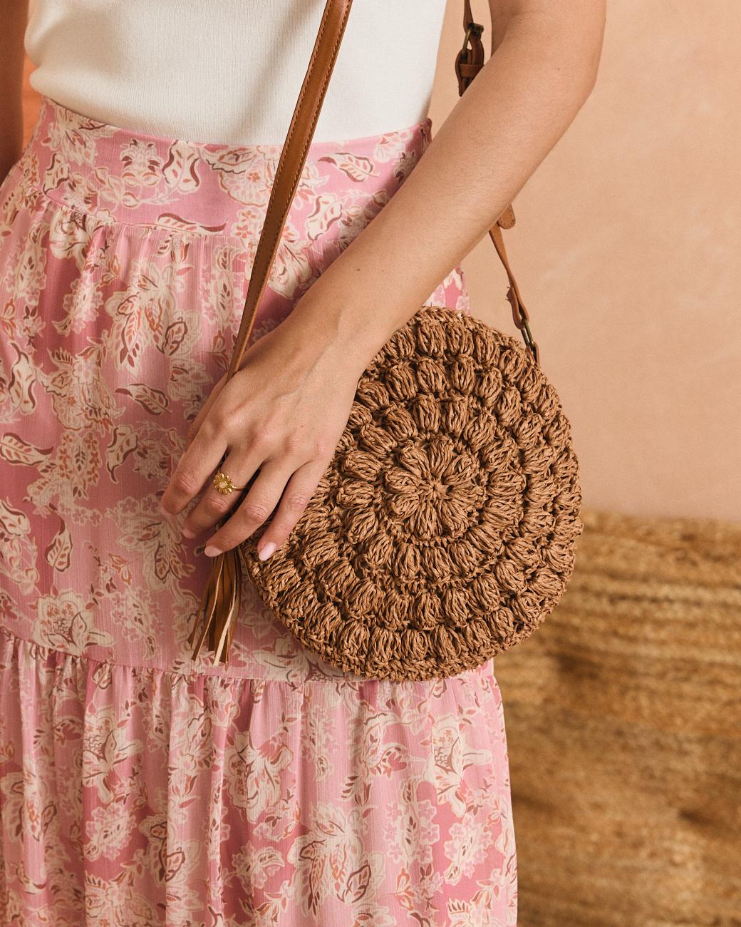 Raffia-Tasche Becca