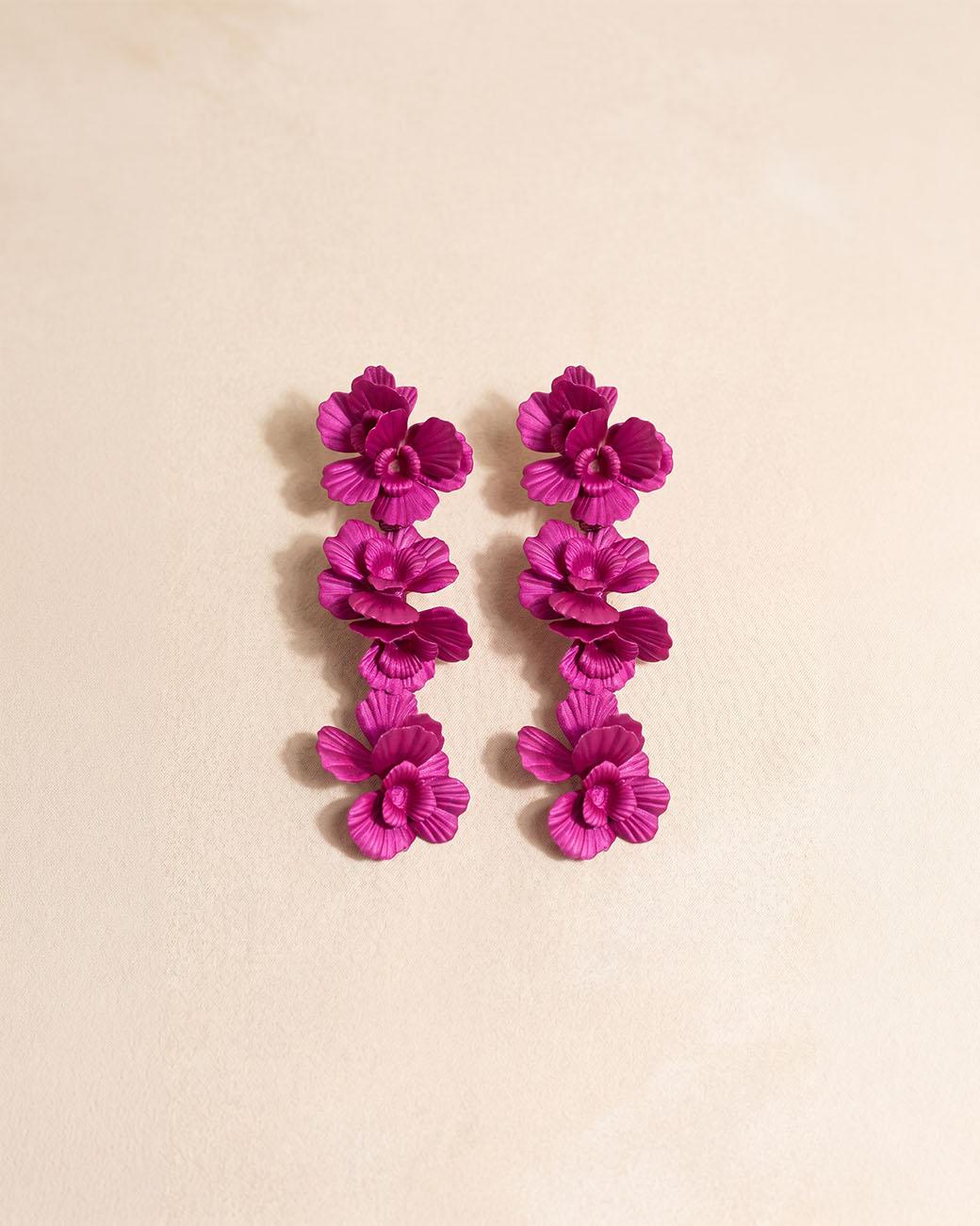 Florale Ohrringe Cler