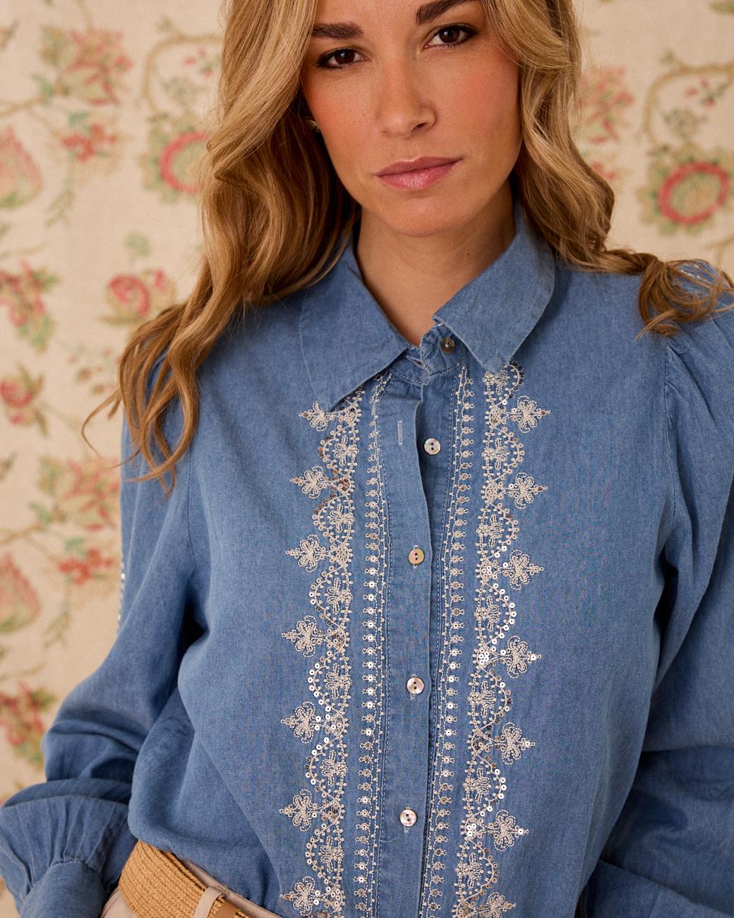 Denim-Hemd Priscila
