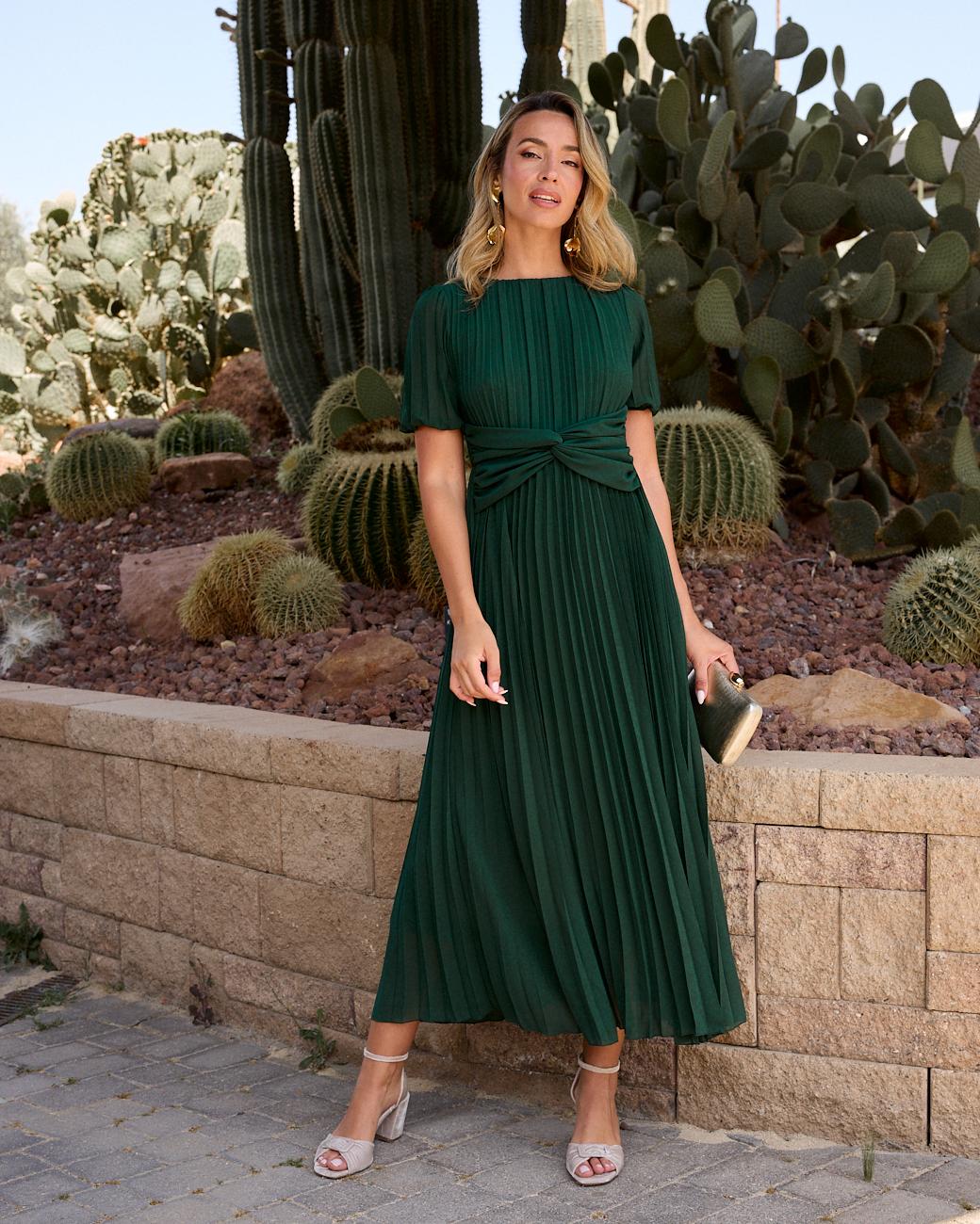 Plissiertes Kleid Eulalia