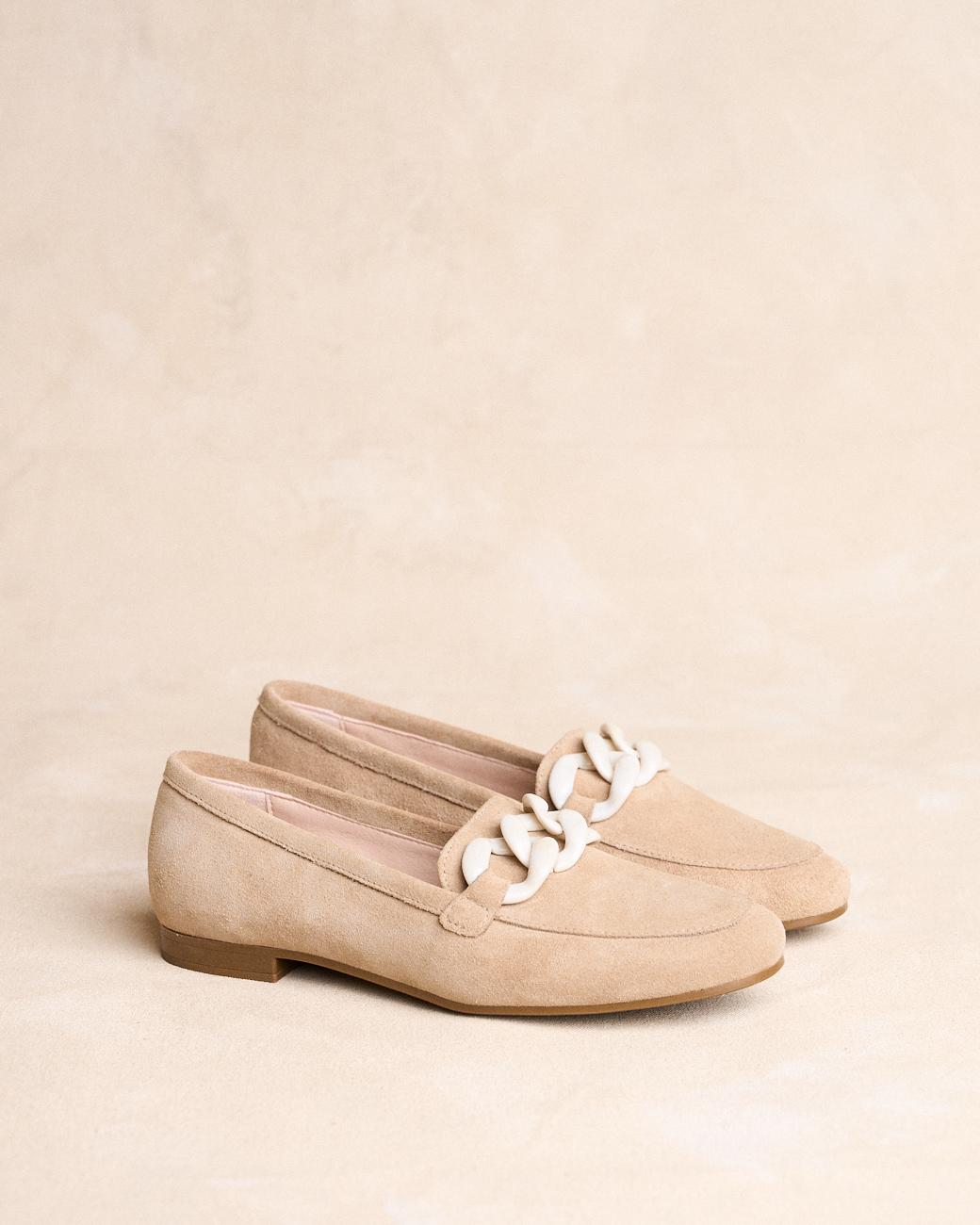 Beige Mokassin Pilar