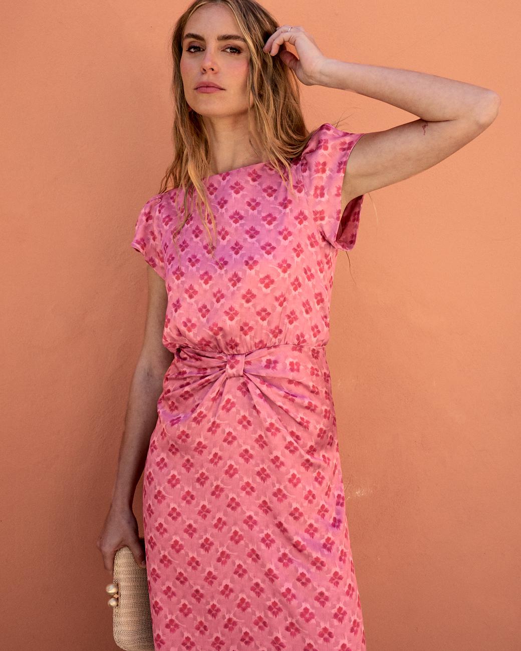Bedrucktes Kleid Rosalía