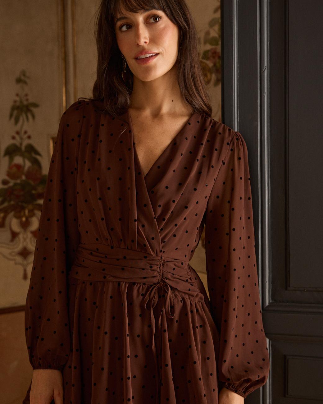 Kleid mit Punkten Ceci