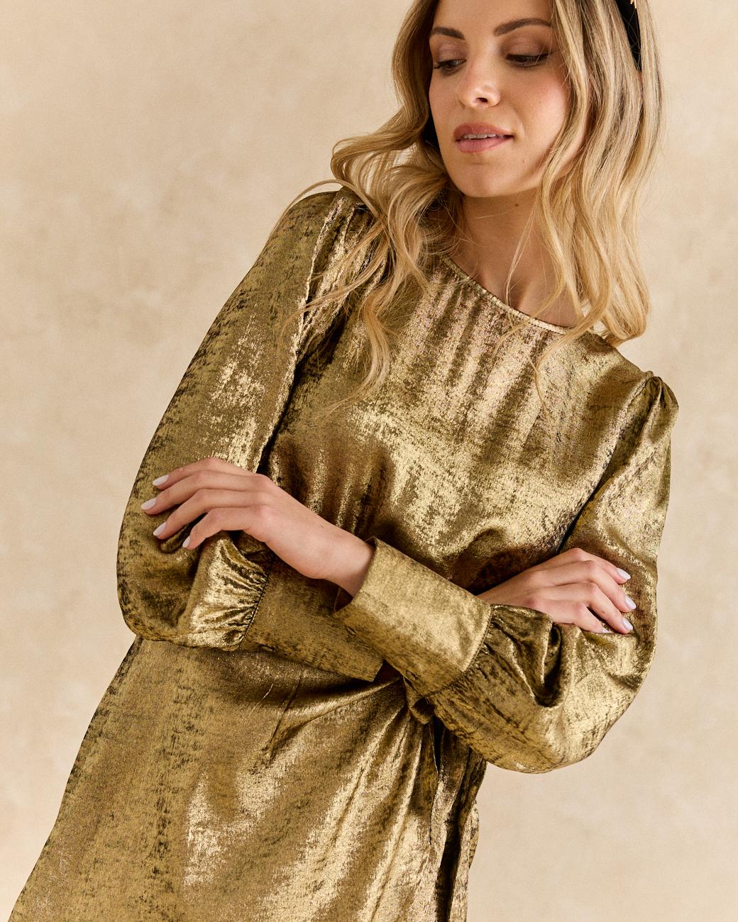 Golden Kleid Melisa