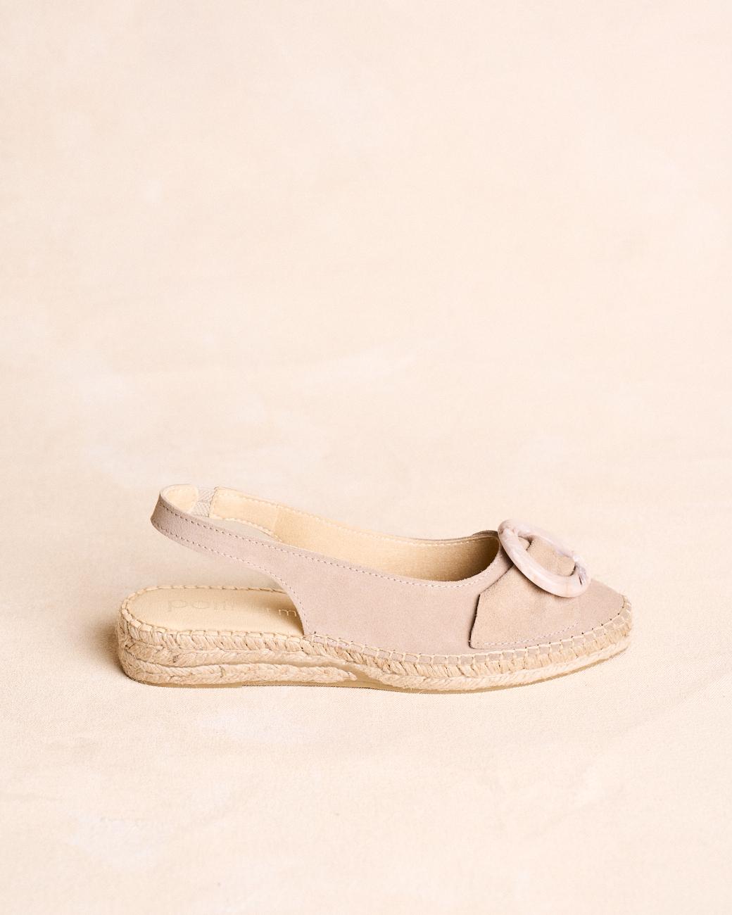 Veloursleder Espadrille Savonna