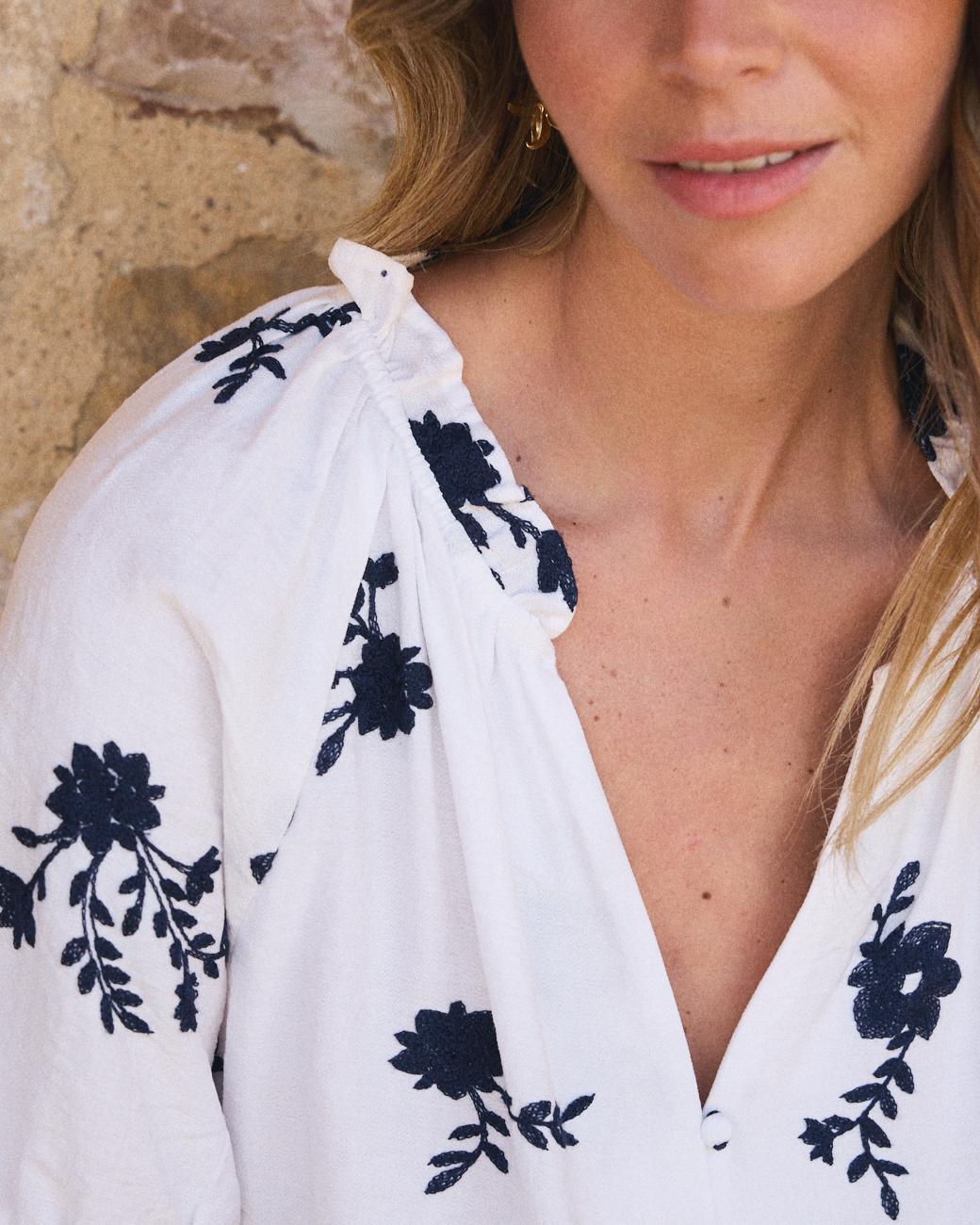 Hemd mit Blumenmuster Meredith