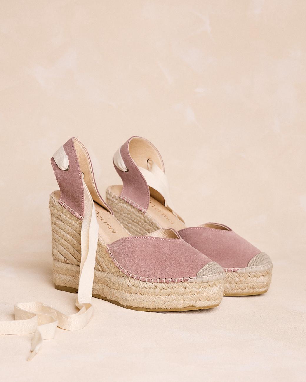 Claudine Keilabsatz Espadrilles