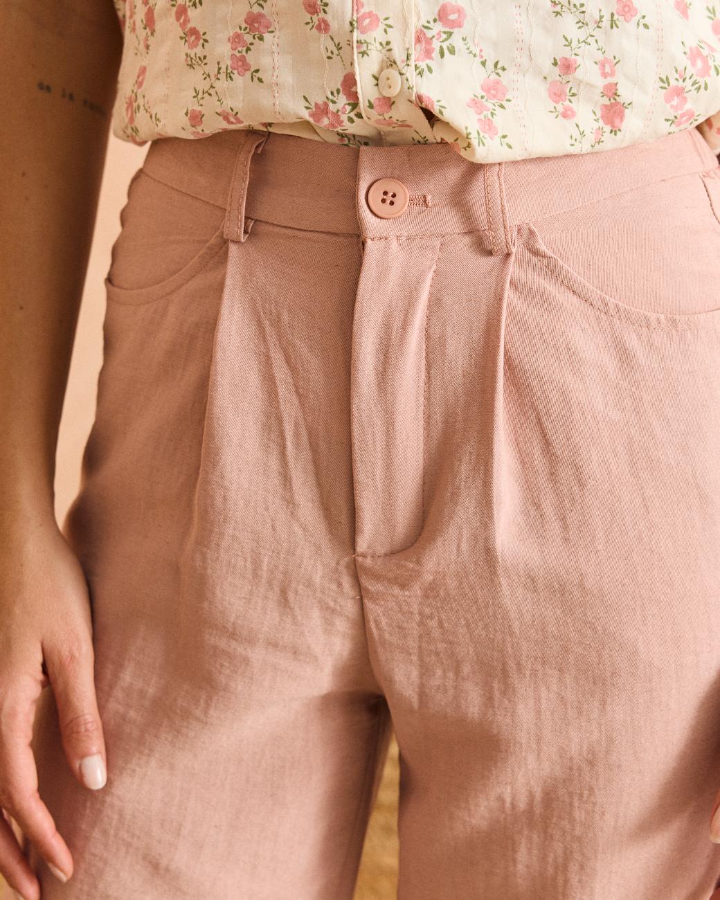 Hose mit Bundfalten Mariana