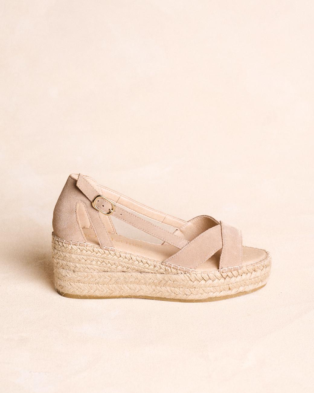 Niedrige Espadrille Romina
