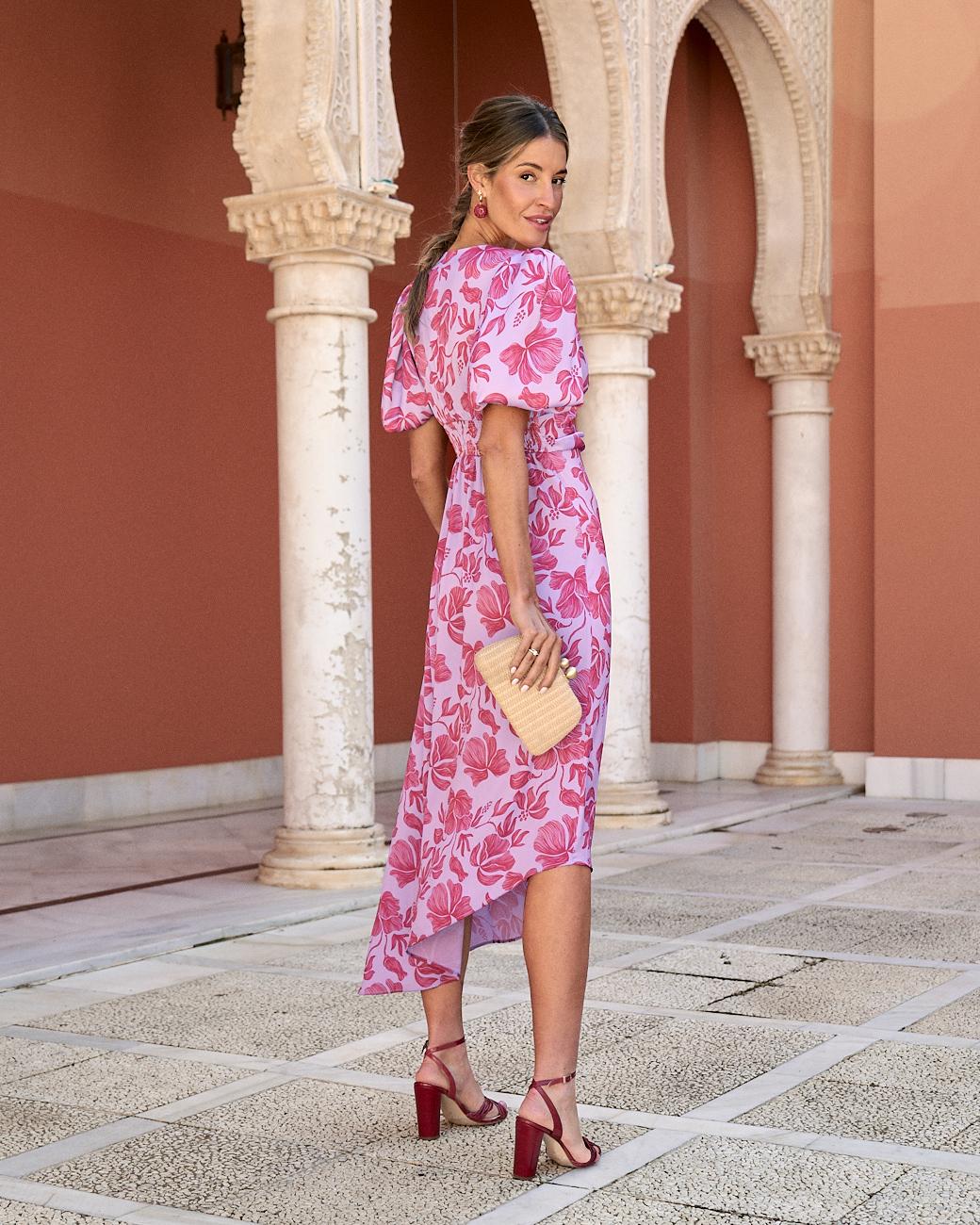 Bedrucktes Kleid Irina
