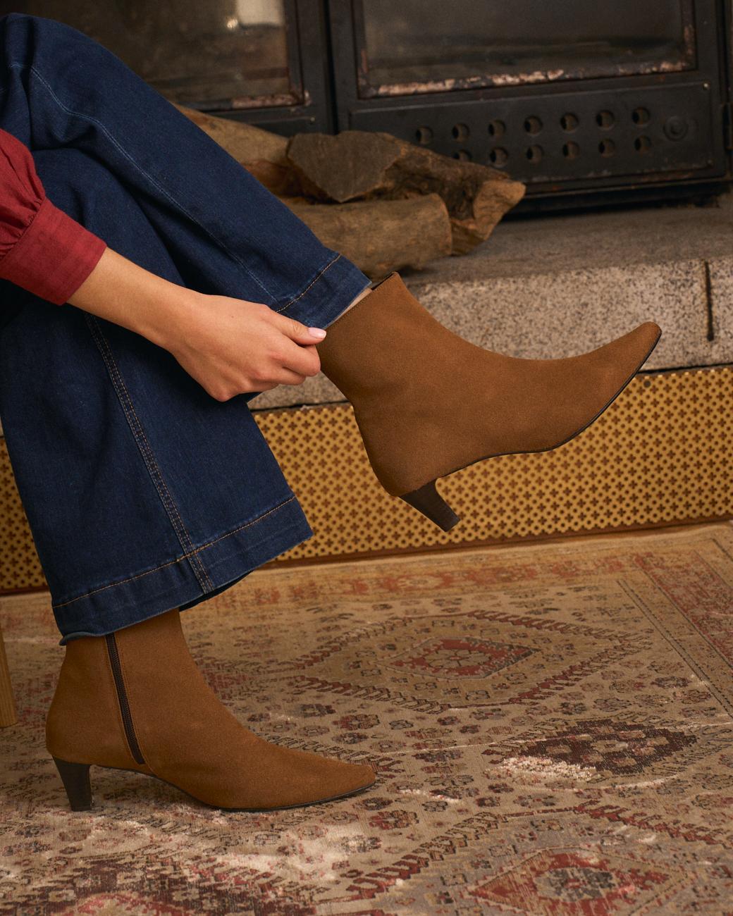 Stiefelette mit Absatz Laura