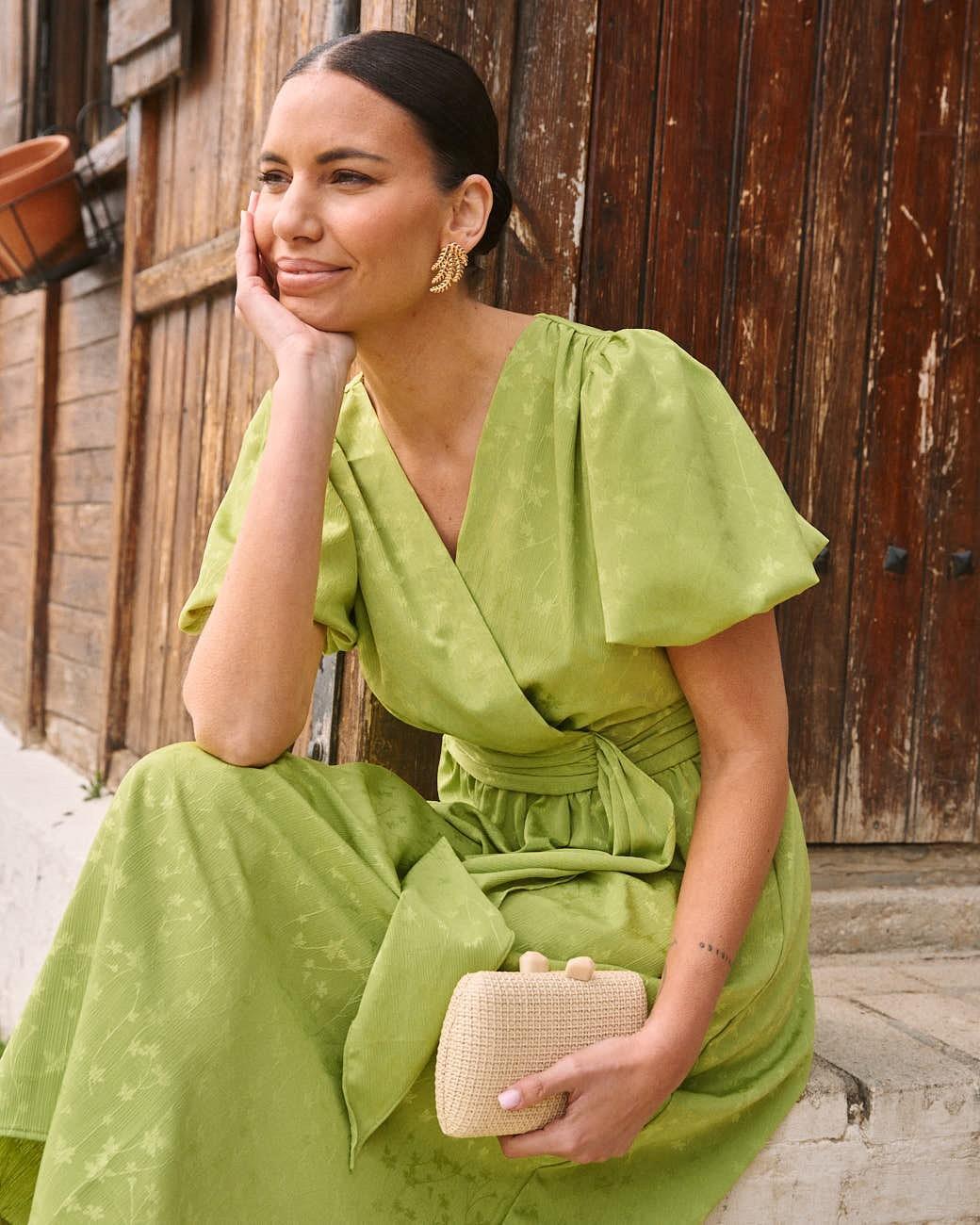 Kleid mit Schleife Iruna