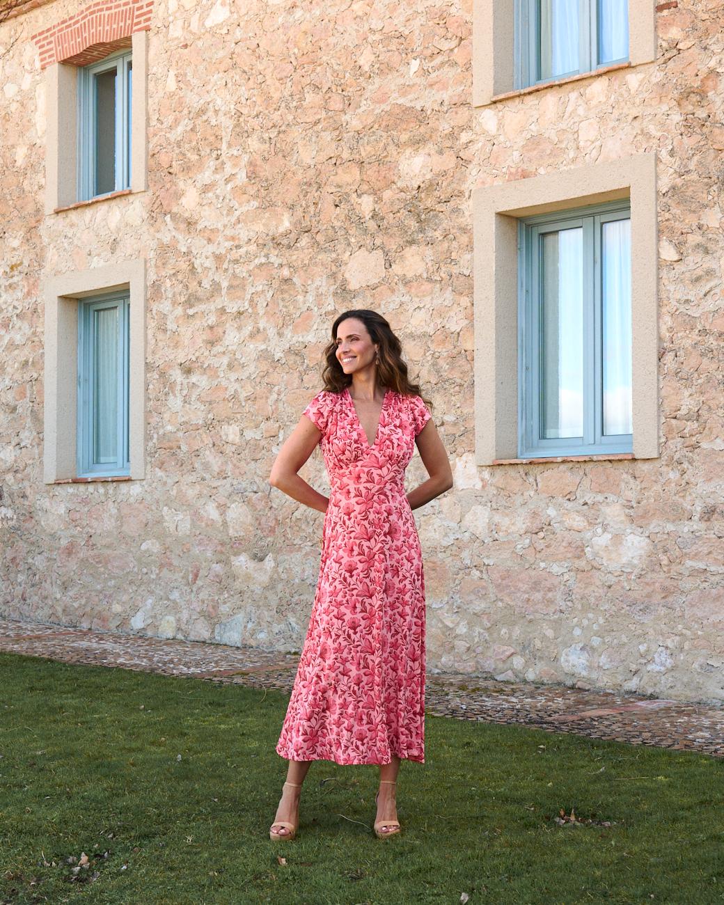 Kleid mit Blumenmuster Gabriela