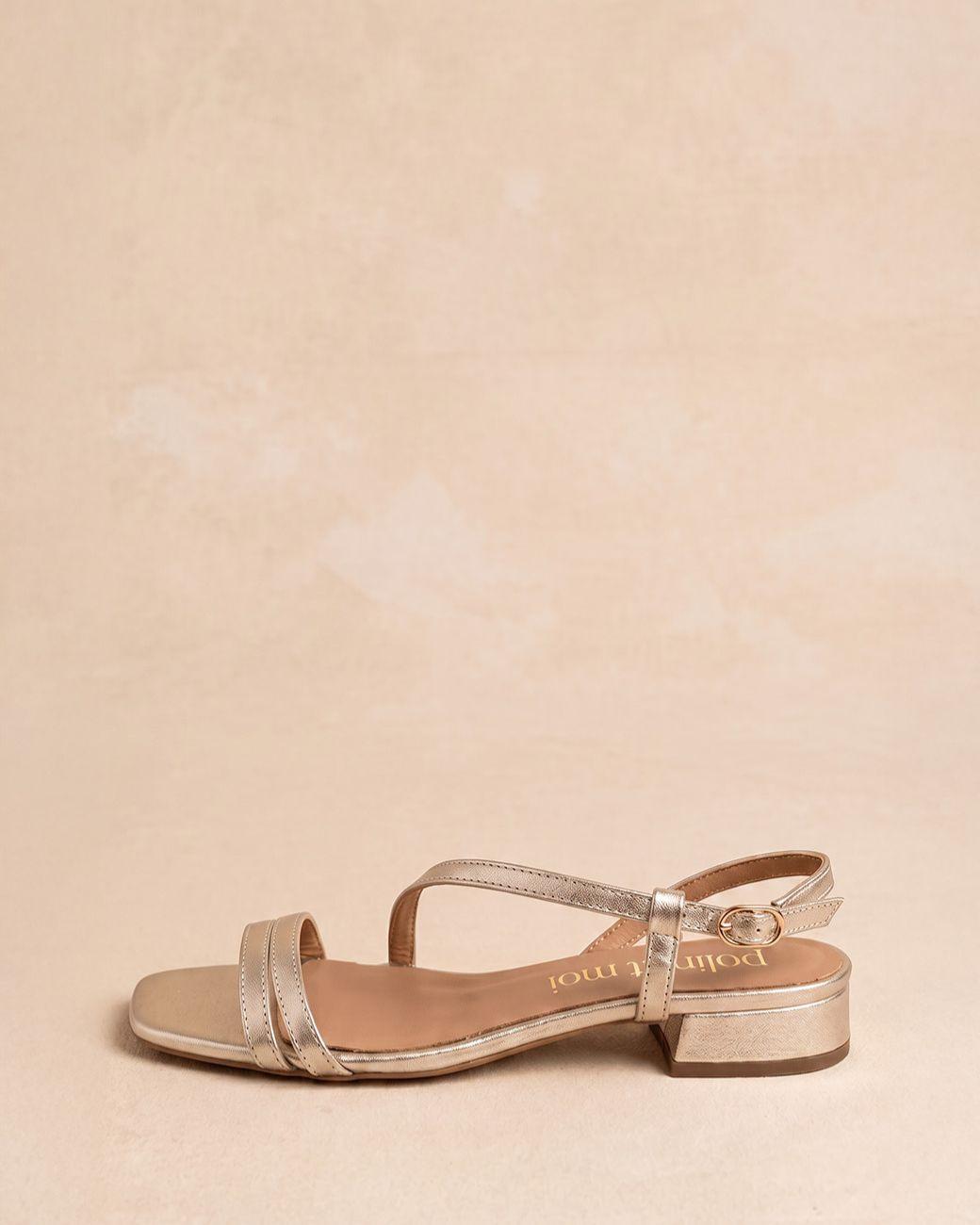 Griselda Sandalen mit niedrigem Absatz