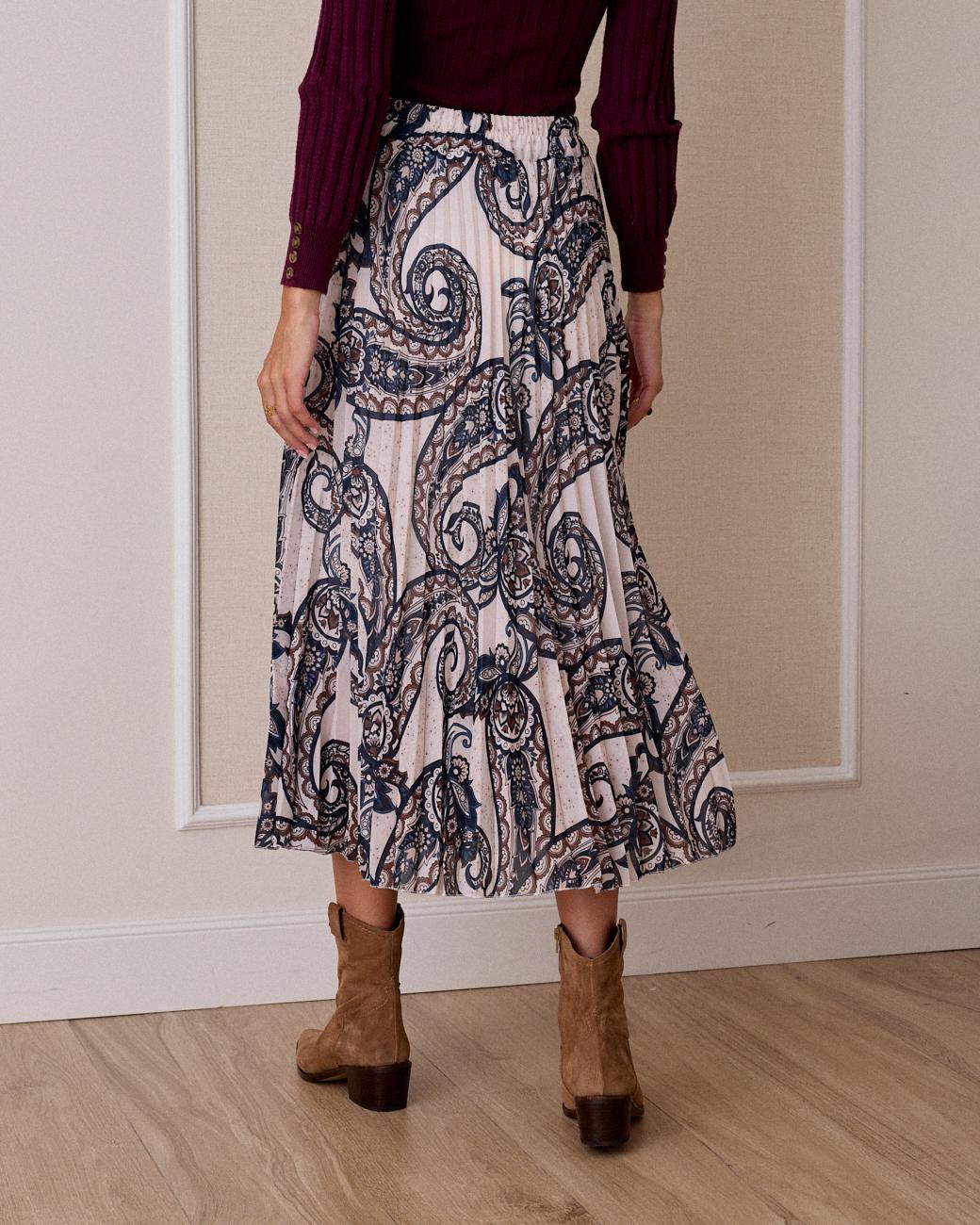 Rock mit Muster Ramona