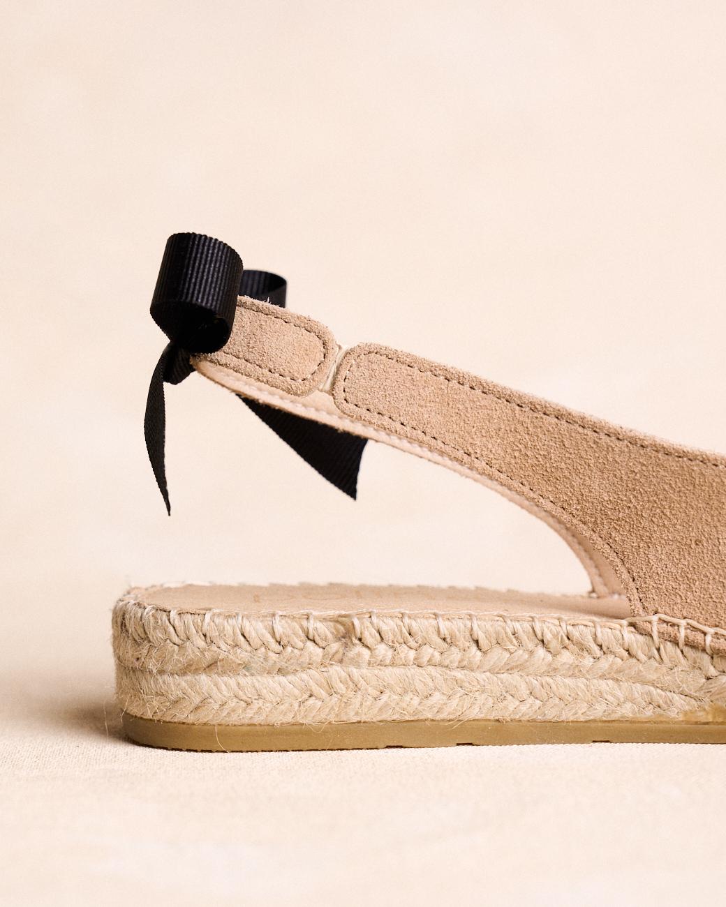 Espadrille mit Schleife Laica