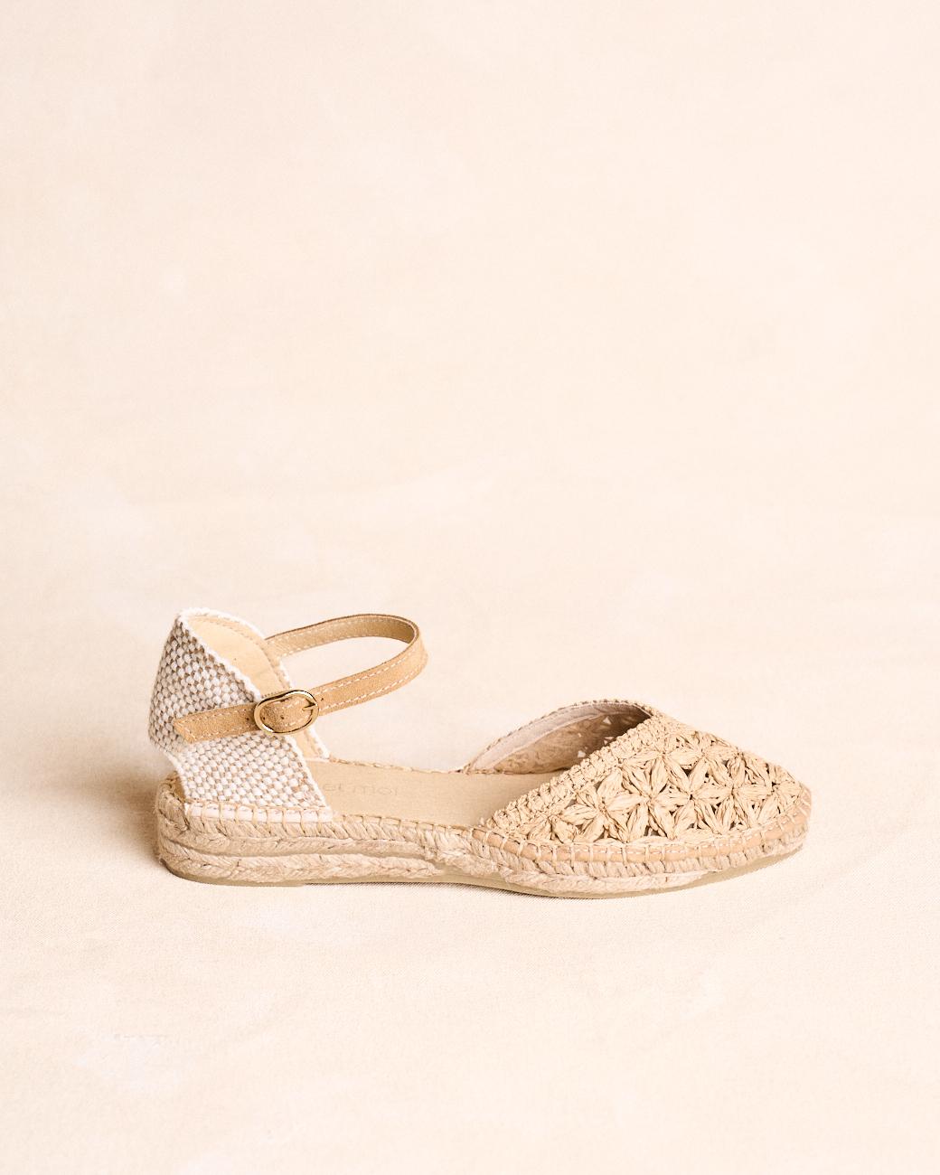 Raffia Espadrille Monna