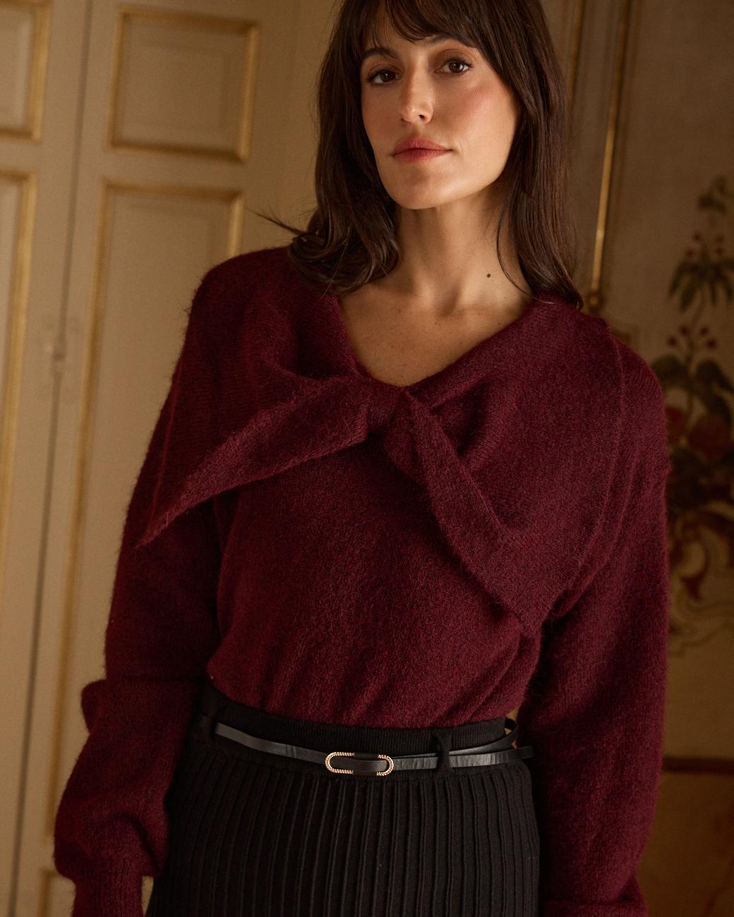 Pullover mit Schleife Elari
