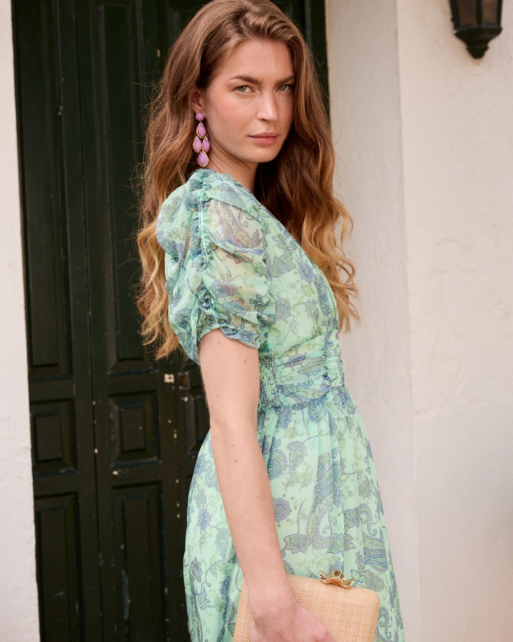 Kleid mit Ausschnitt Teresa